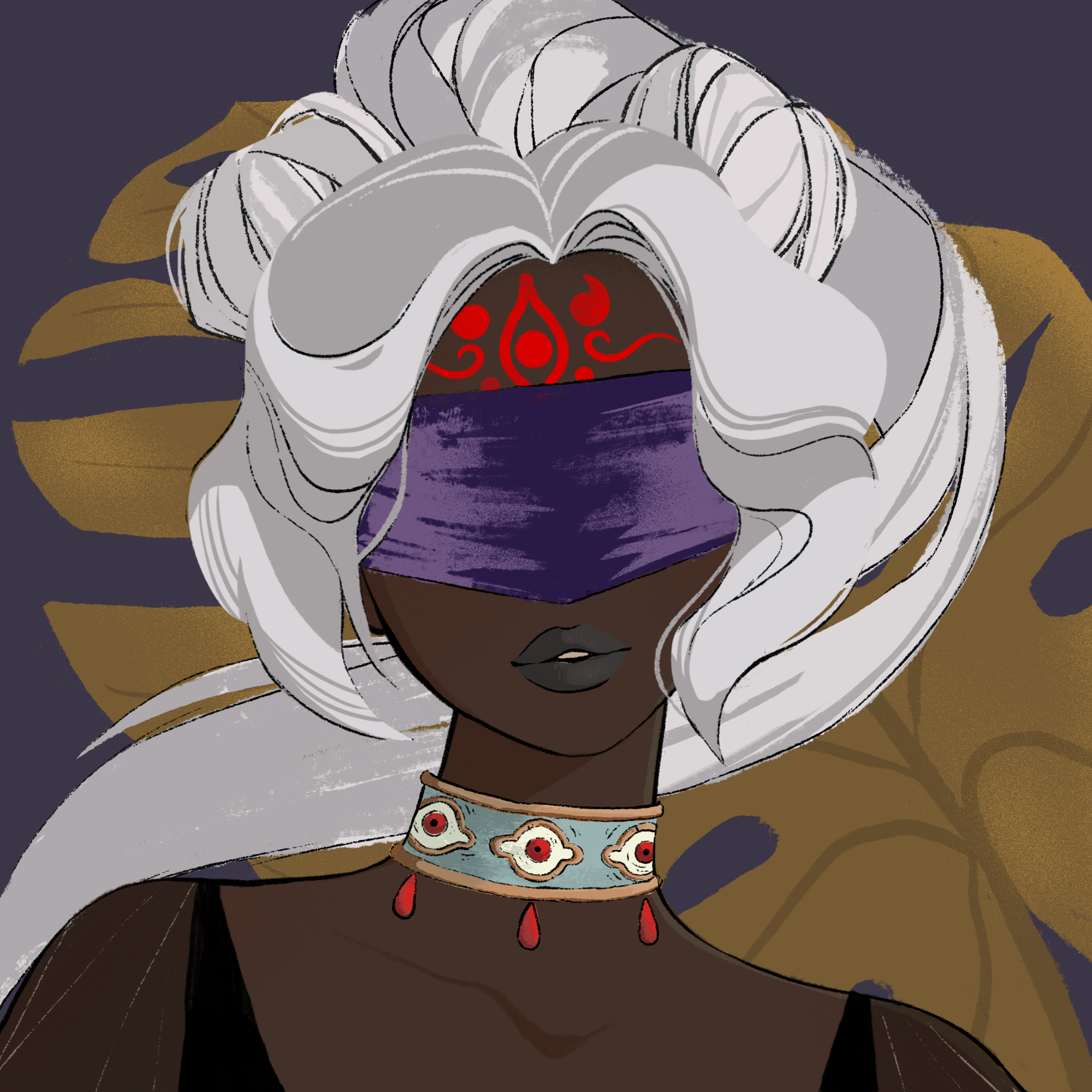 a portrait of Rosemary, the far-seeing vision