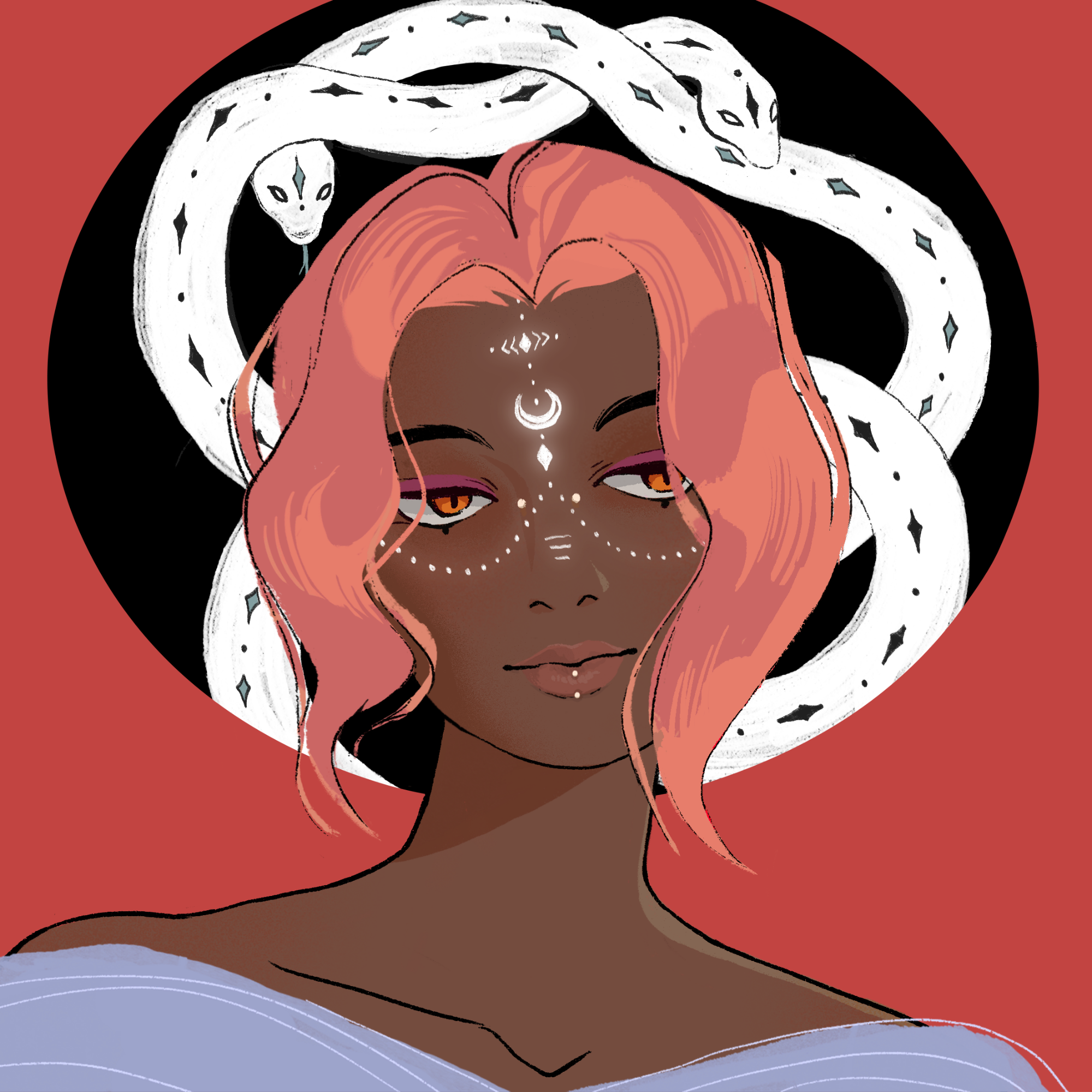 a portrait of Lemon verbena, the wind-swept snack cake