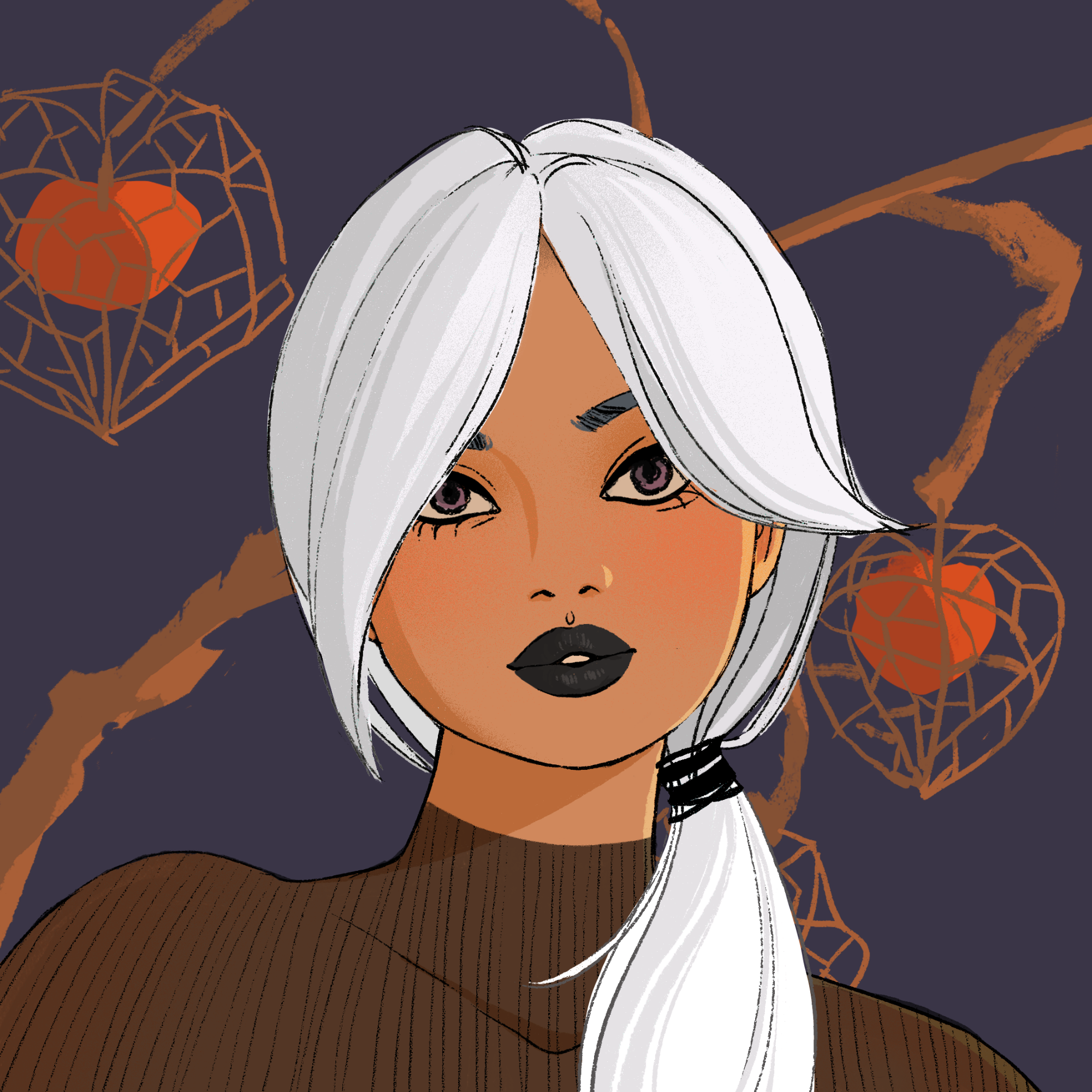 a portrait of Iodine the abyssal