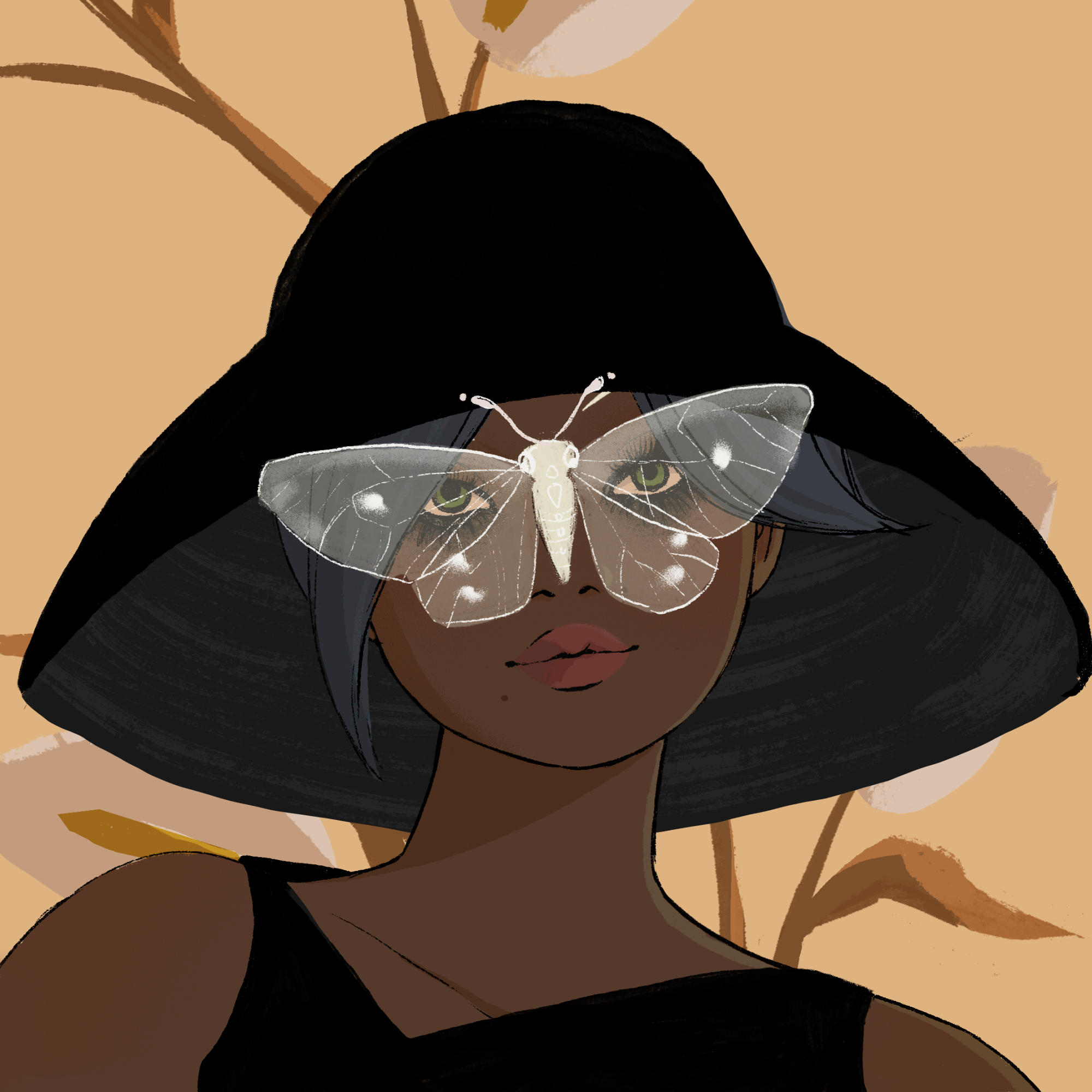 a portrait of Balsa brimstone