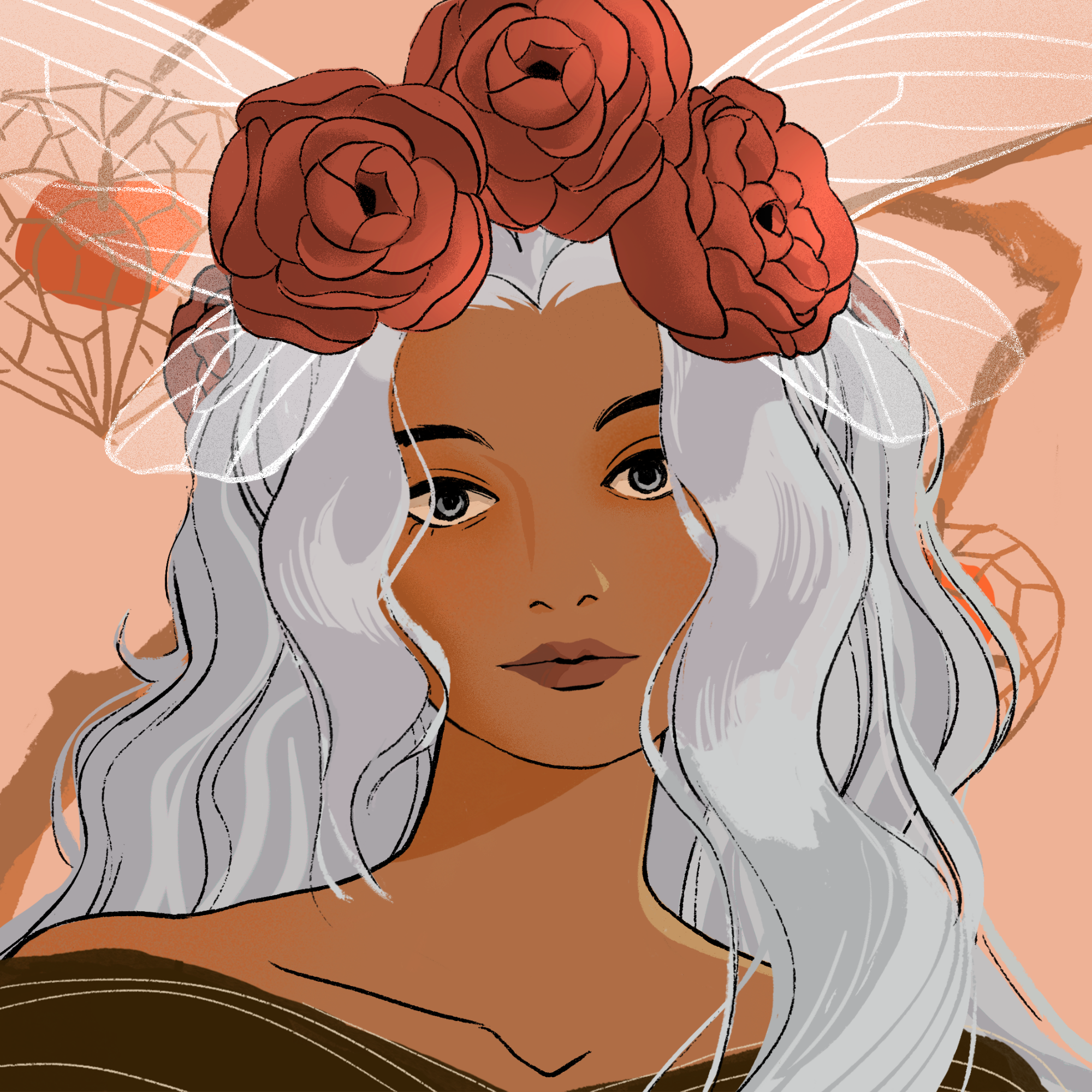 a portrait of Horseradish, the corrugated tart