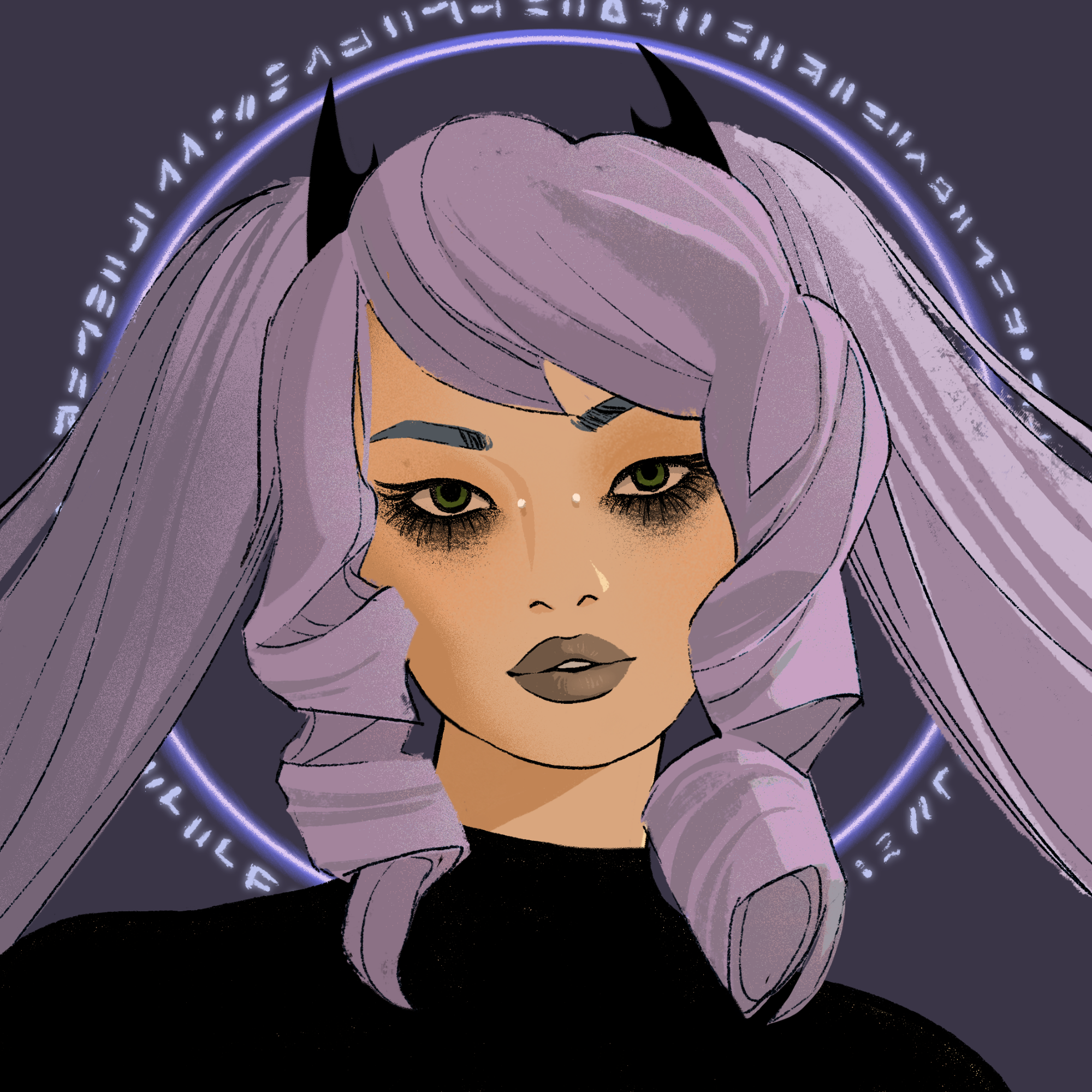 a portrait of Phoenix of the vivarium