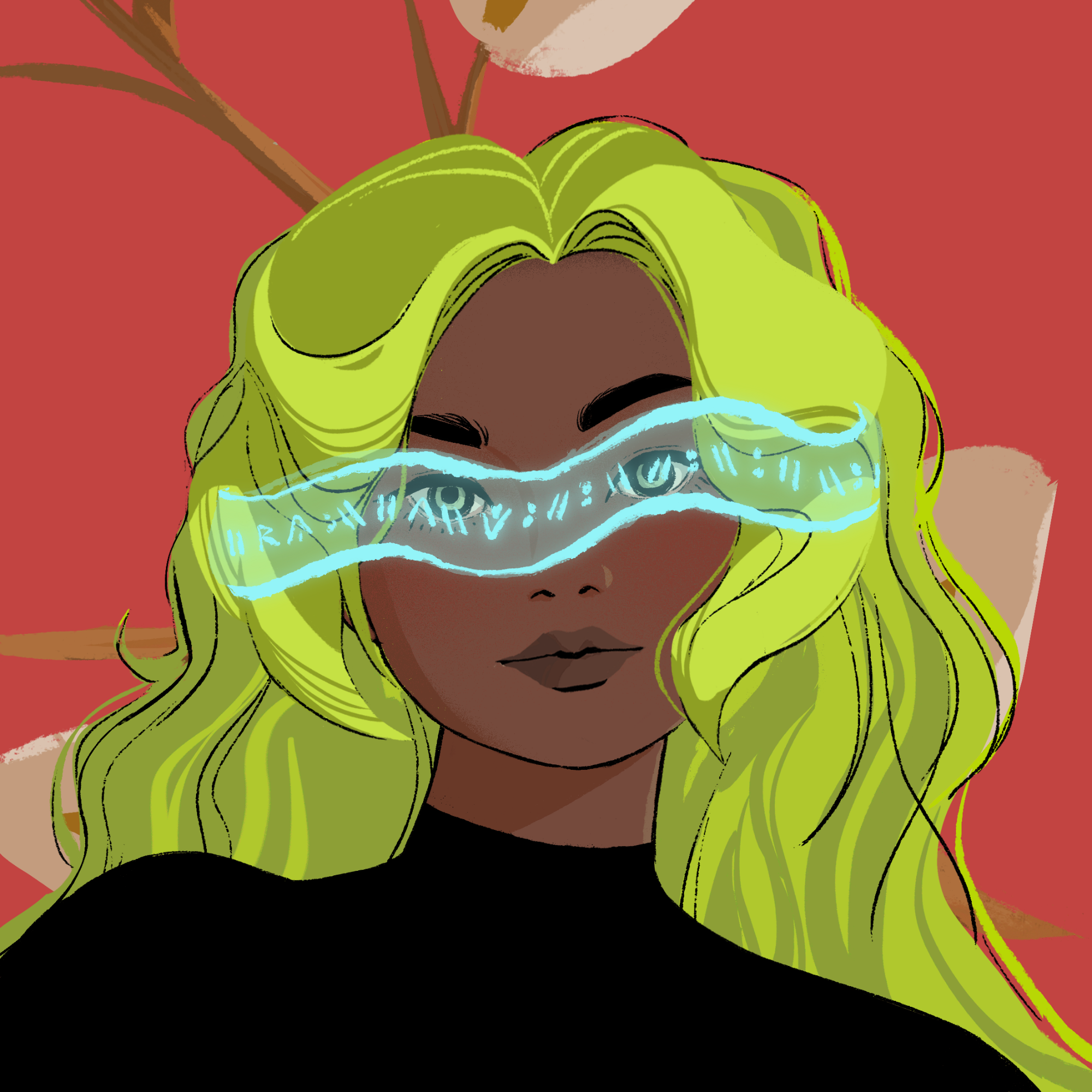 a portrait of Pupil columba