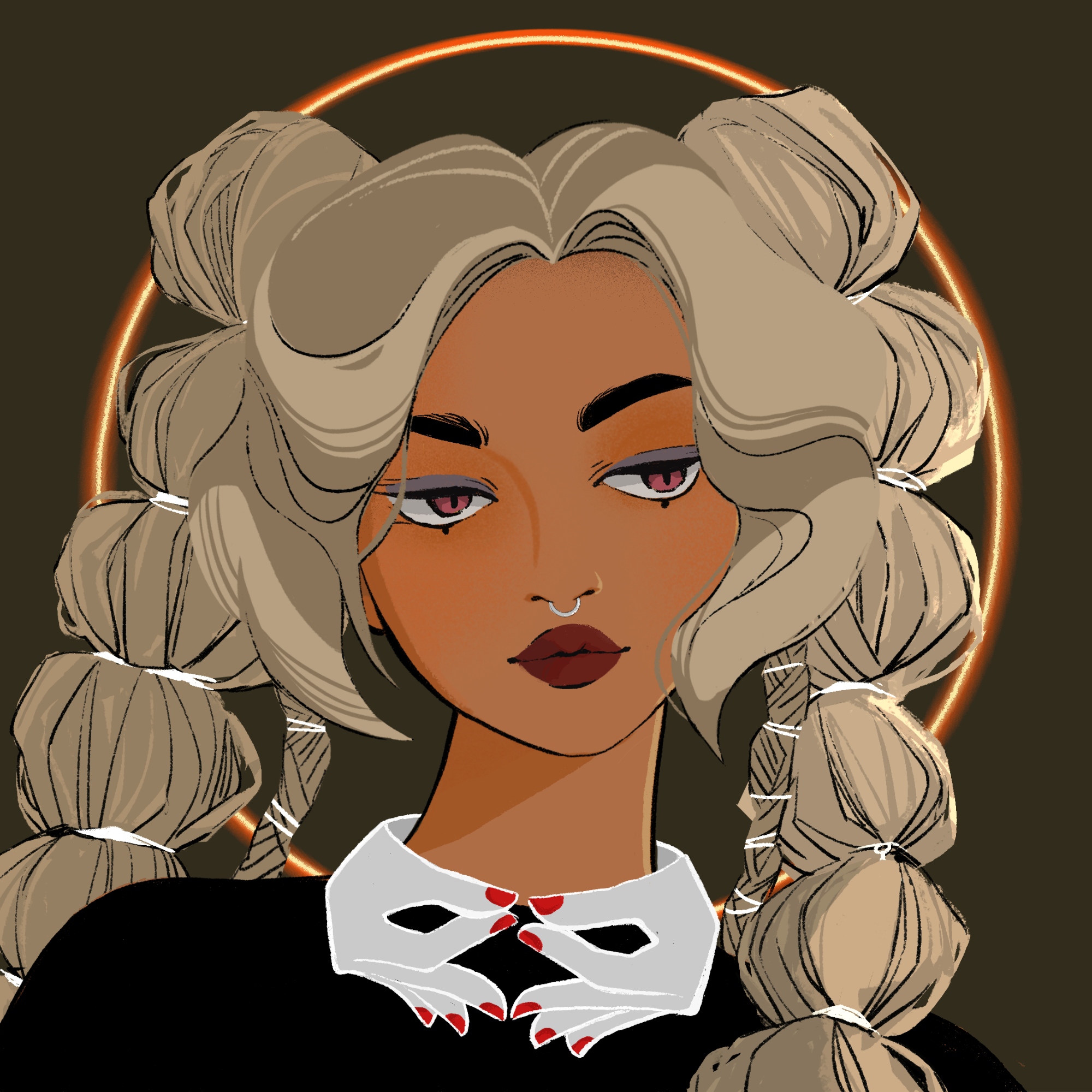 a portrait of Mensa of the hallowed halls