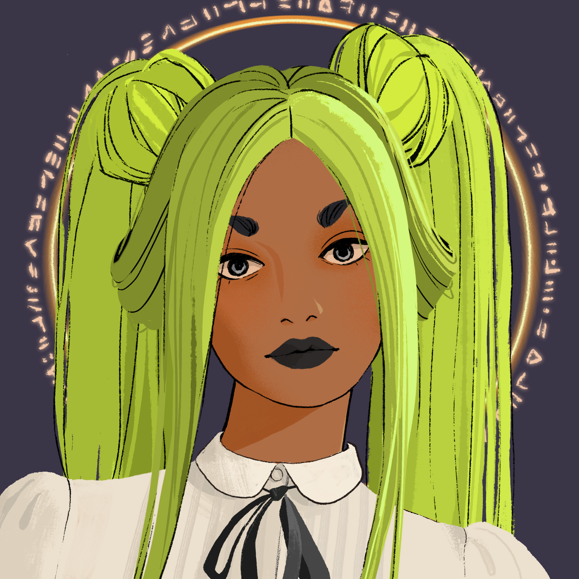 a portrait of Canopus, the cosmic axis