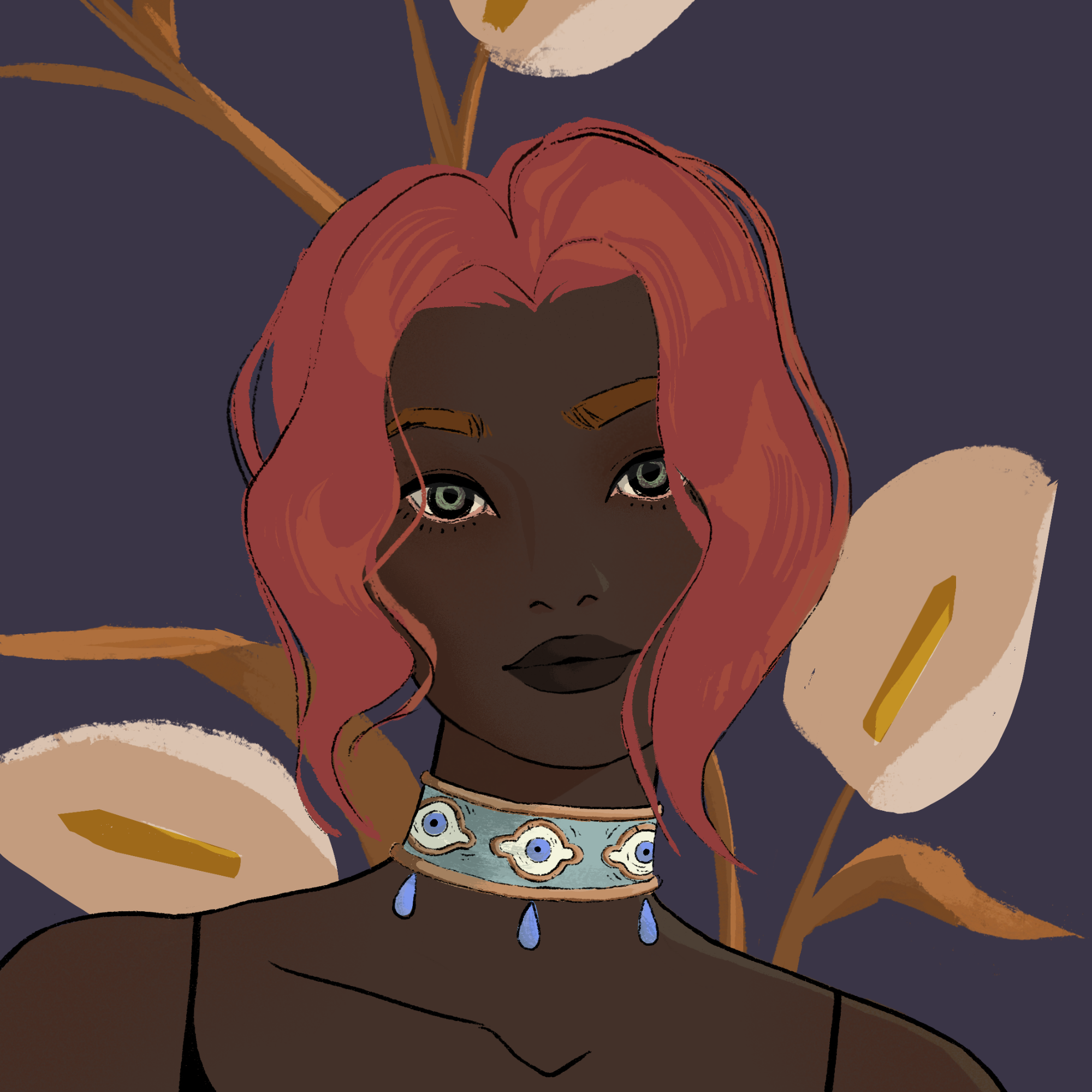 a portrait of Banana, the unstrung waterfall