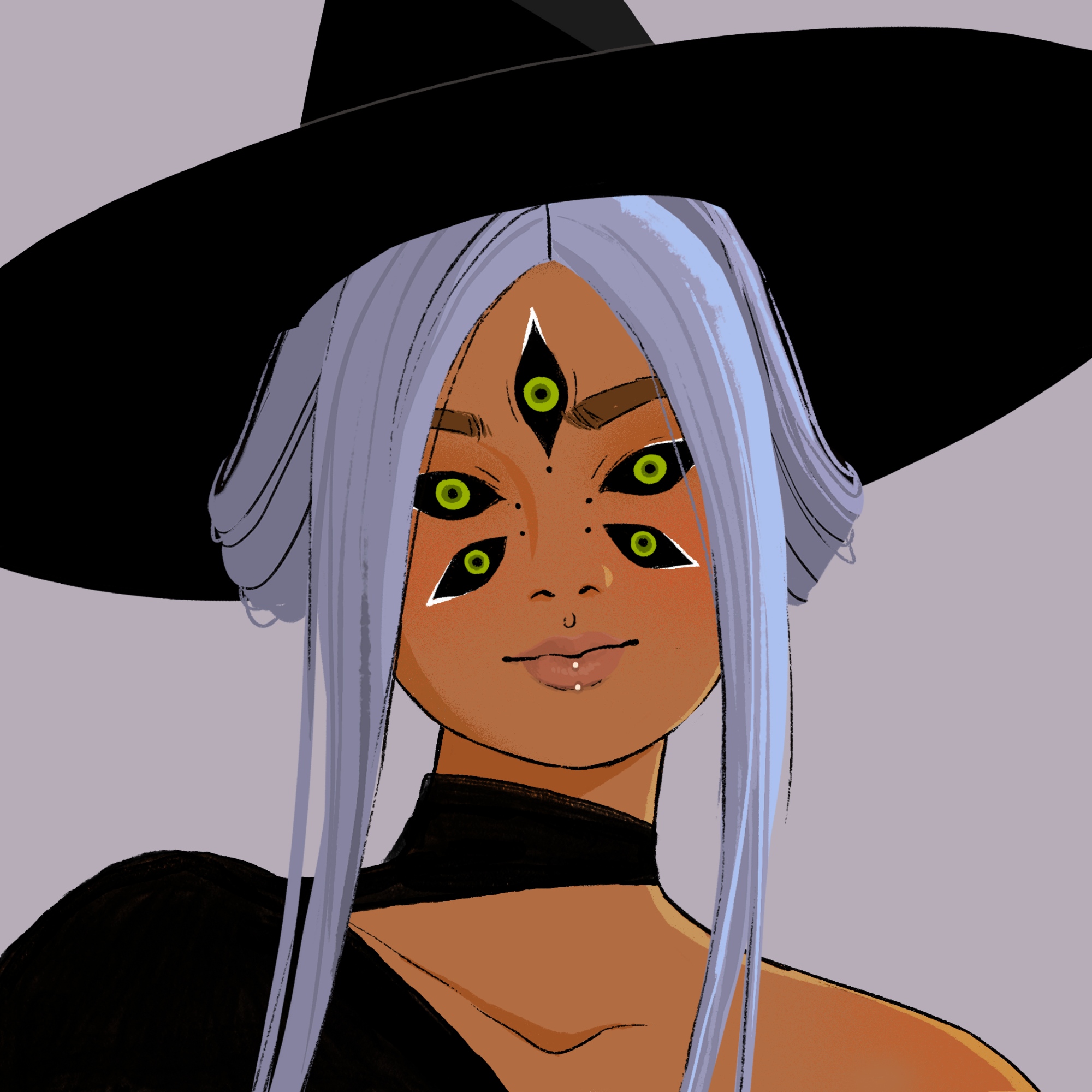 a portrait of Solarflare, the heedless grenade