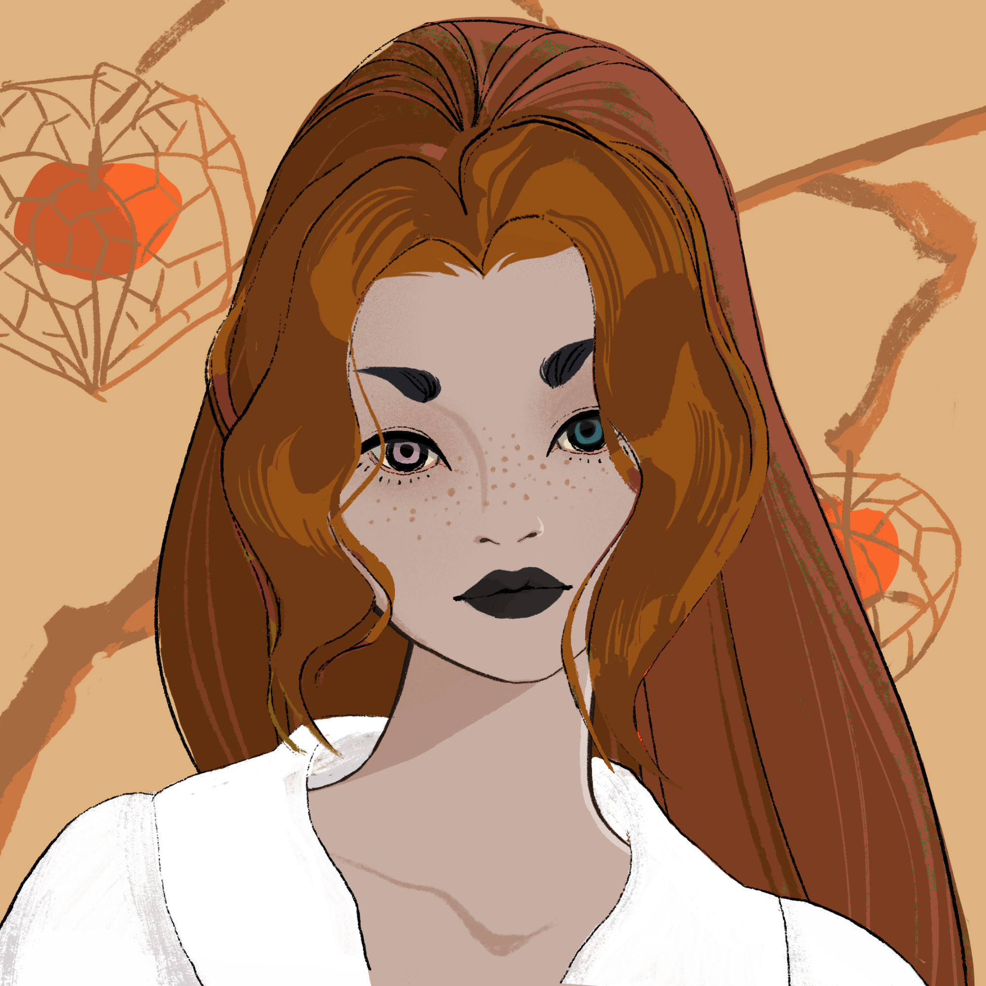 a portrait of Hydrogen, the rotten amulet