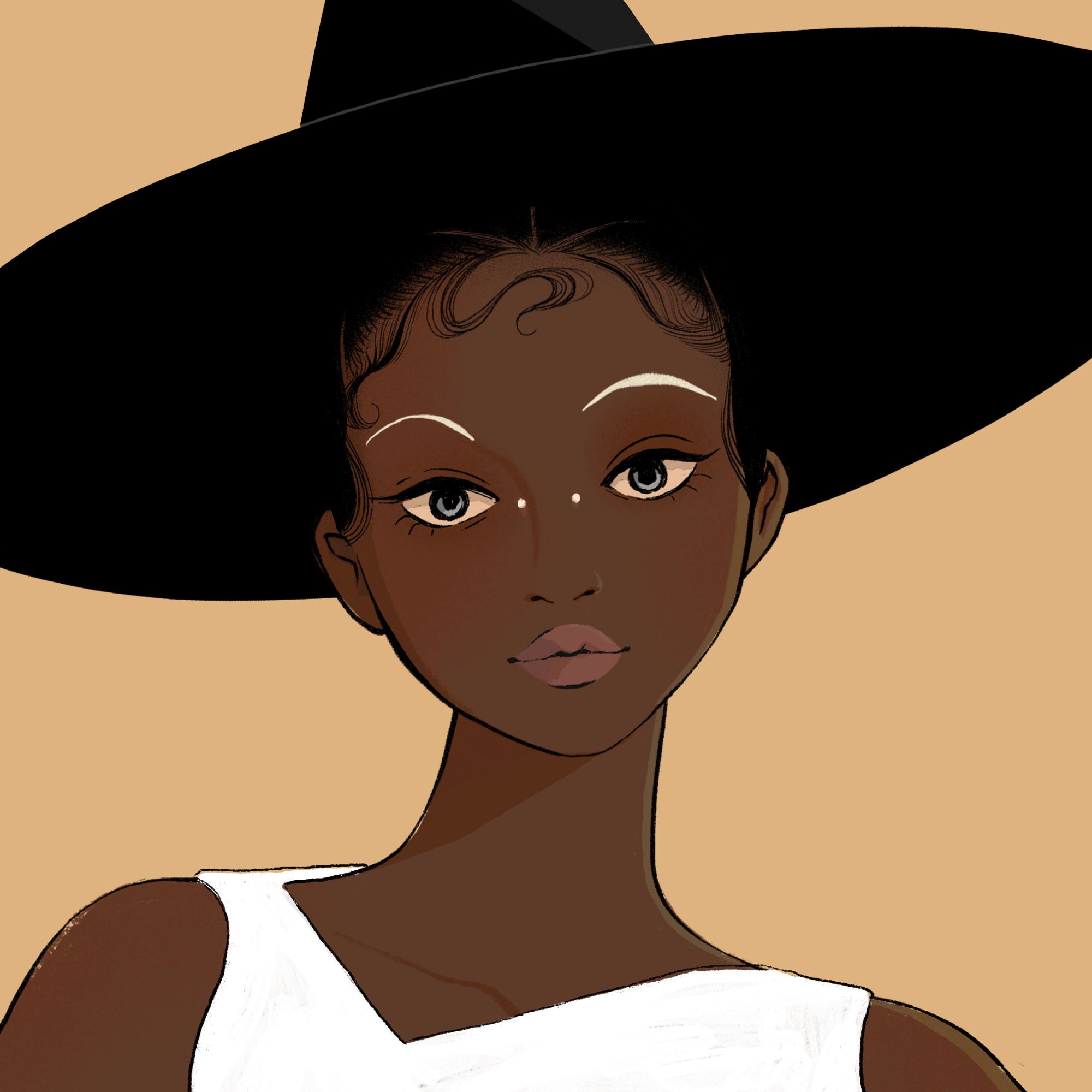 a portrait of The katana