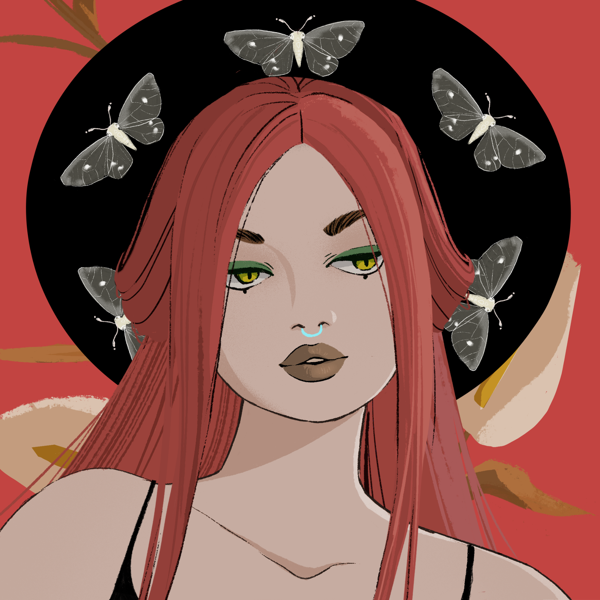 a portrait of Crone chamomile