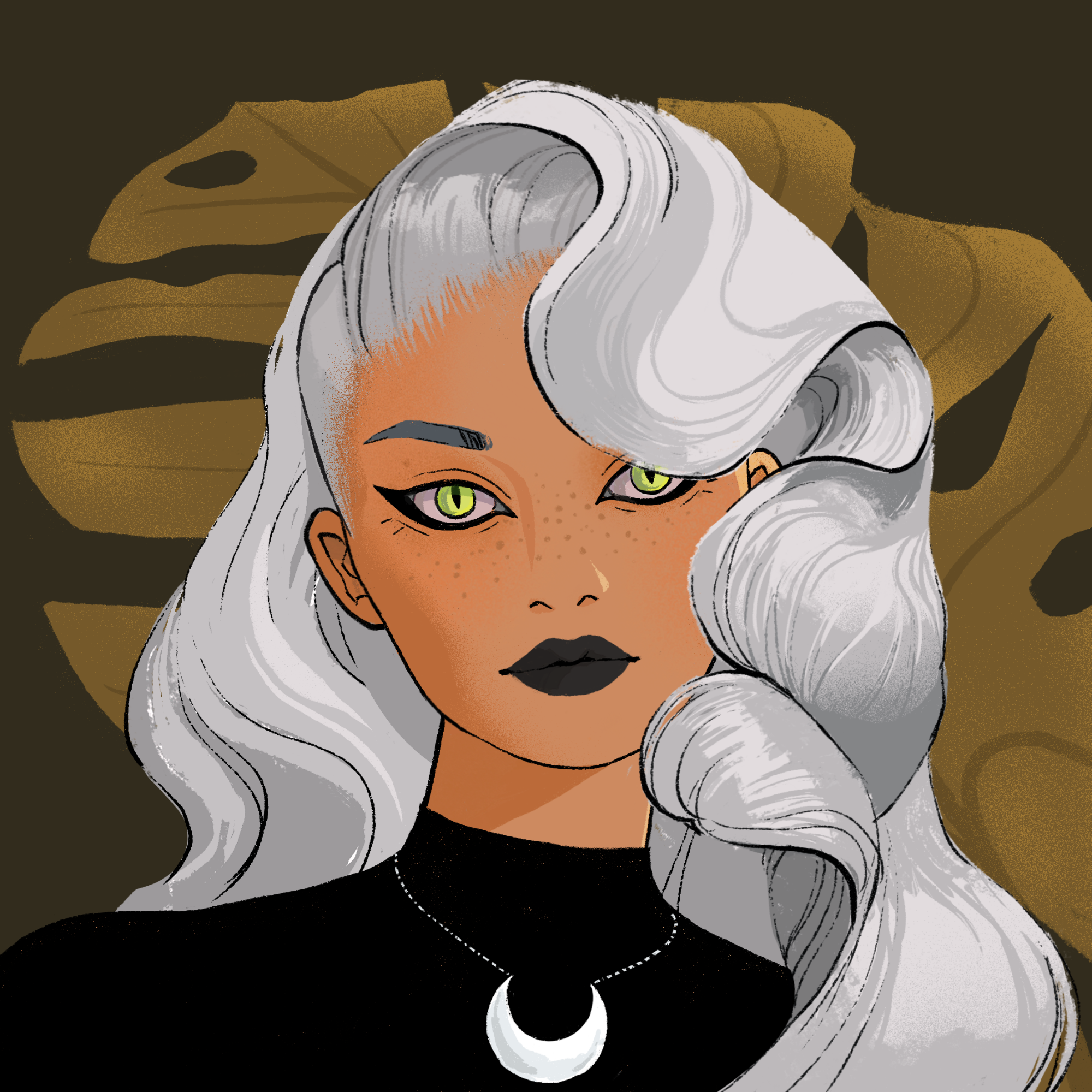 a portrait of Malachite, the perpetual sabre