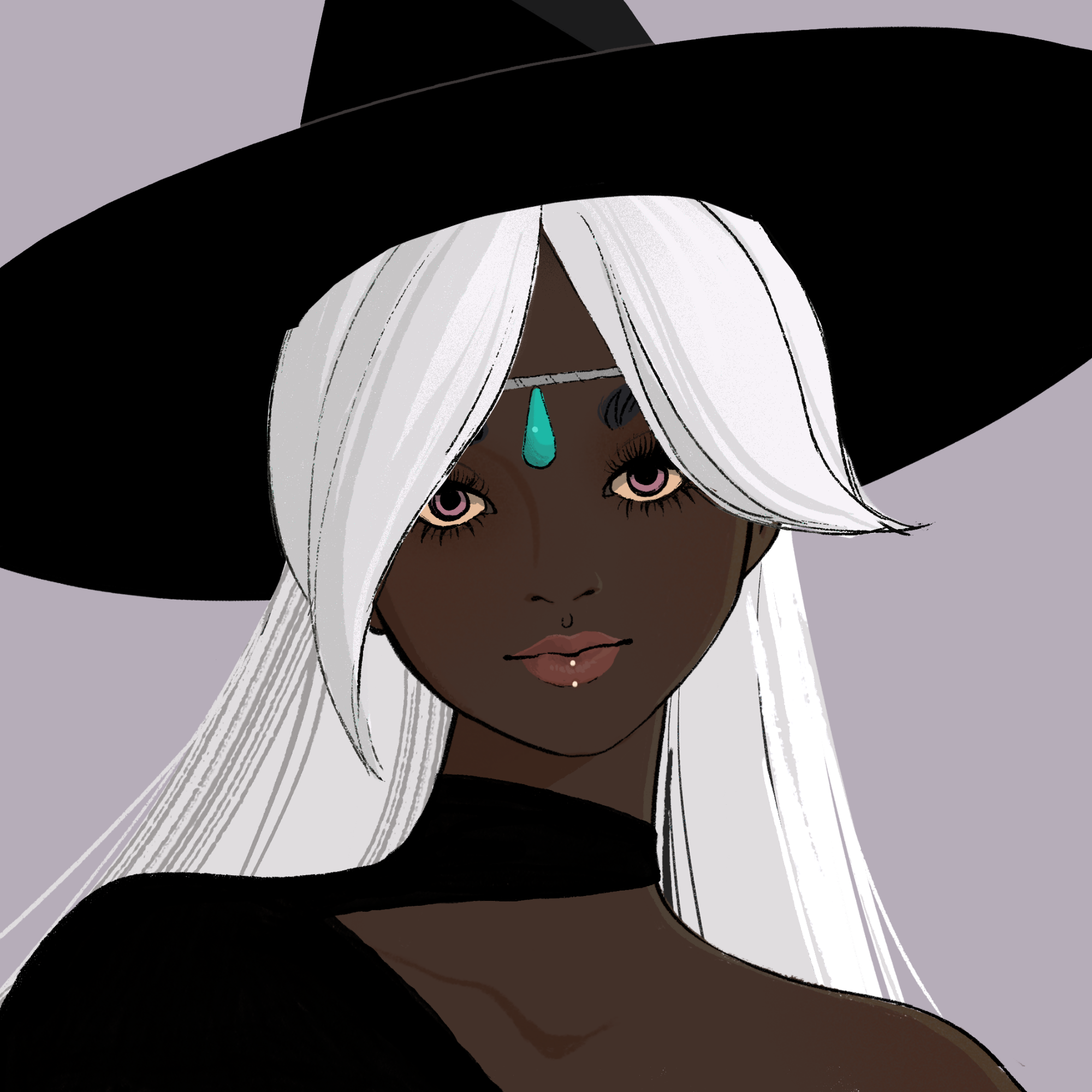 a portrait of Madam calone