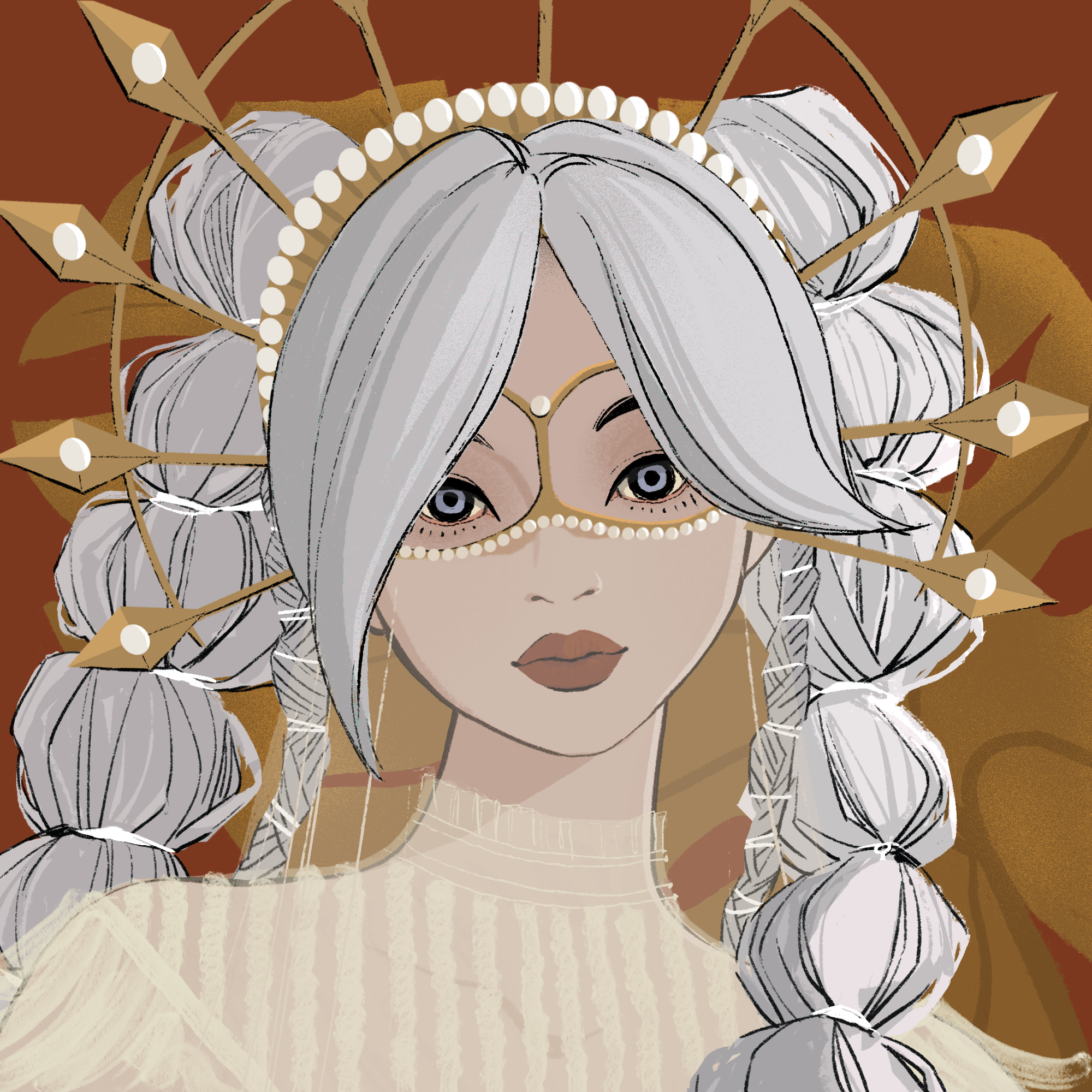 a portrait of Ambrette, the beguiling stiletto