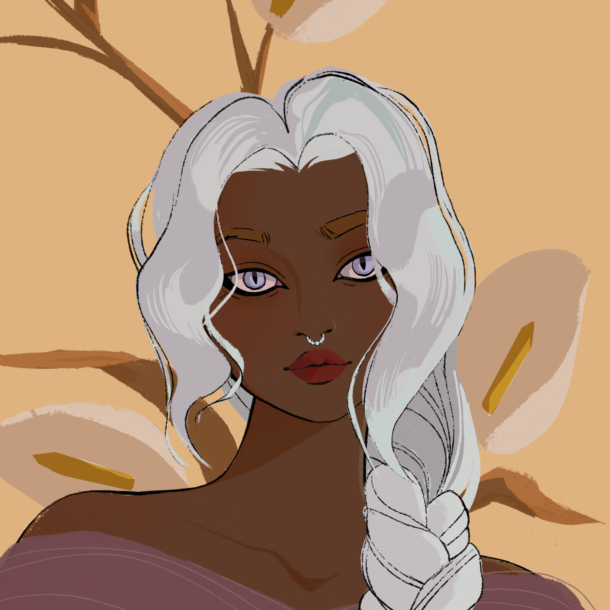 a portrait of Dragonfruit of the orrery