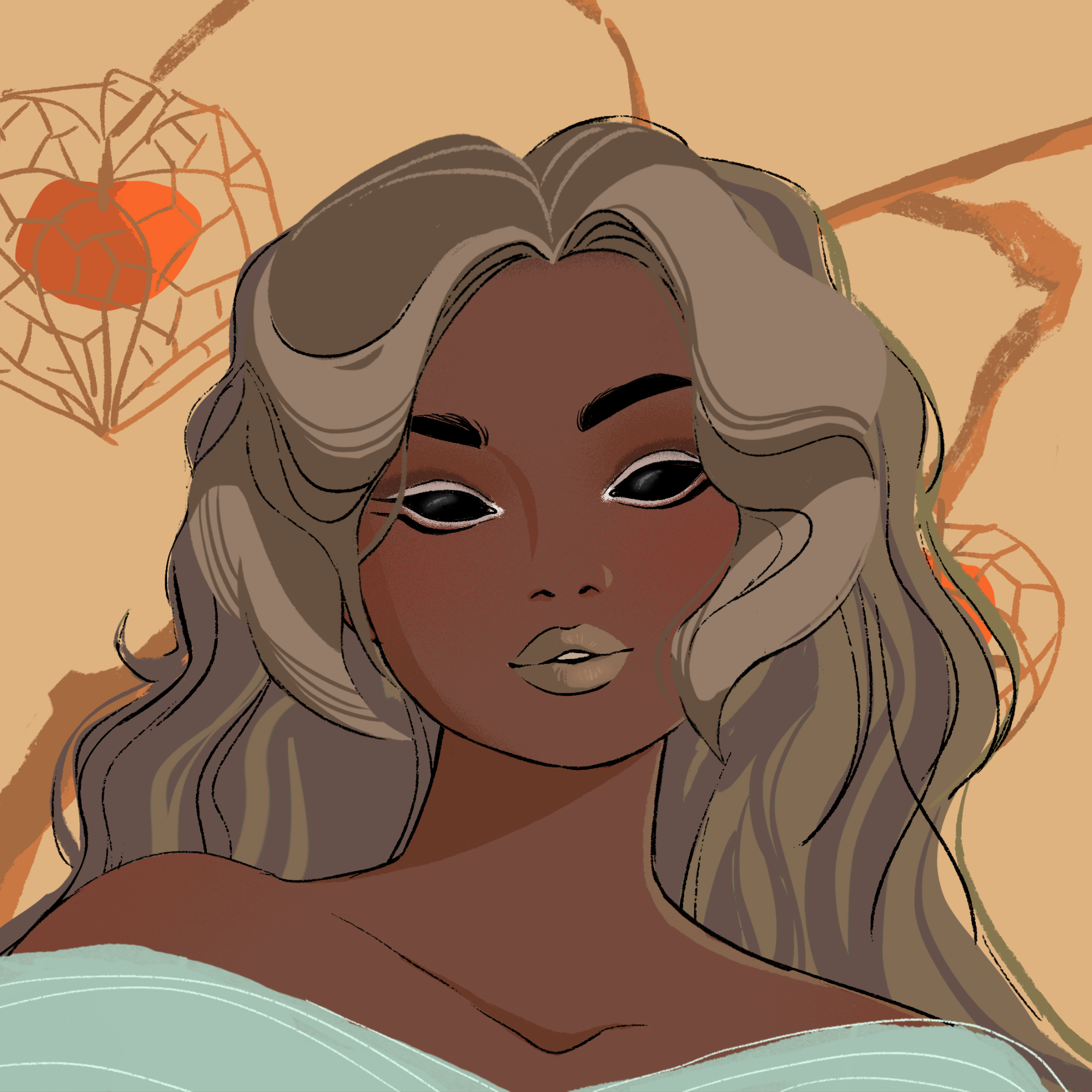 a portrait of Lychee the unerring