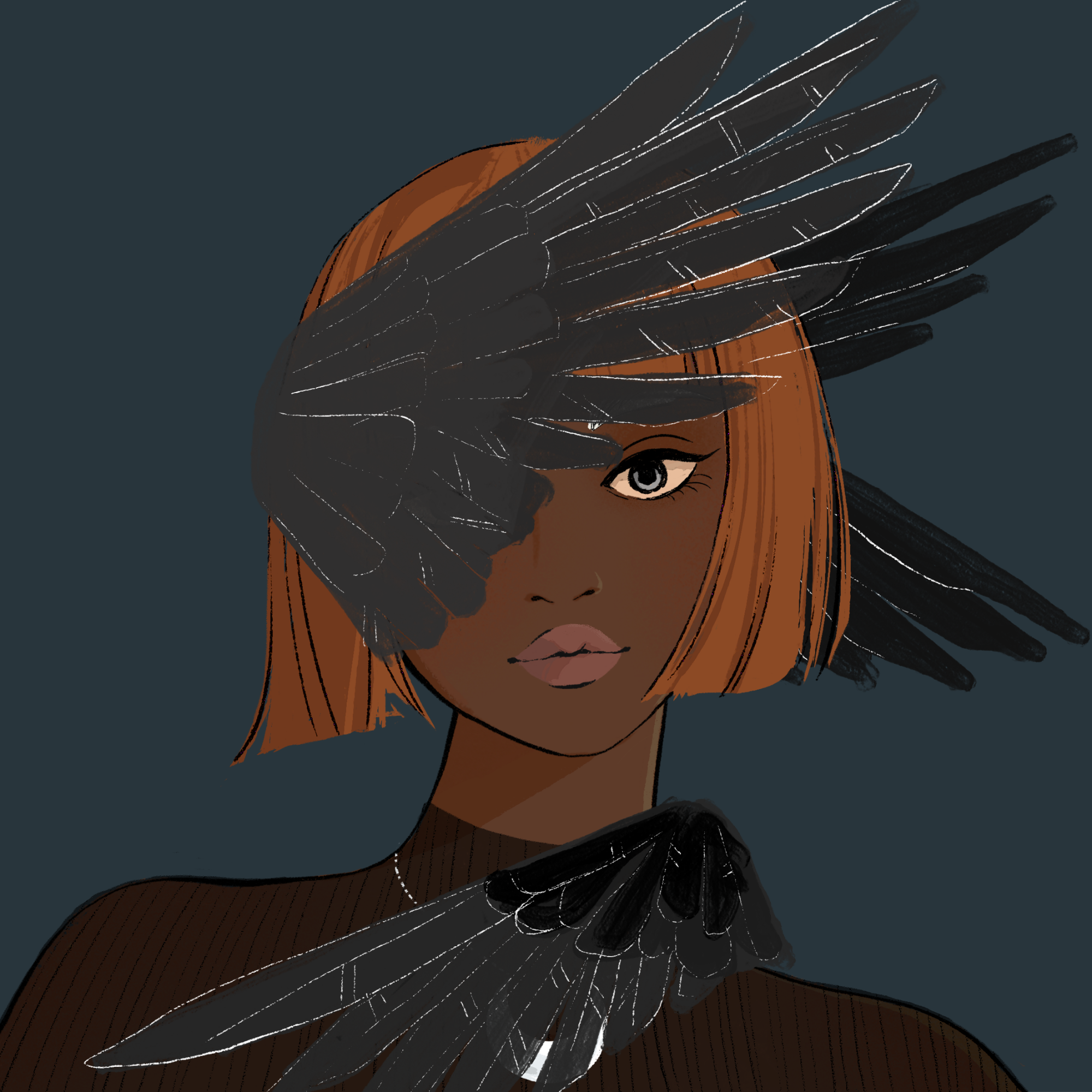 a portrait of Tropaeolin bandolier