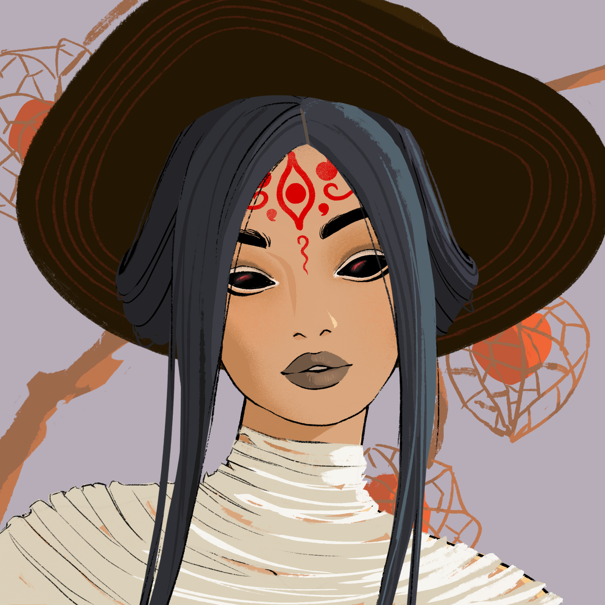 a portrait of Raspberry, the cloudless trance