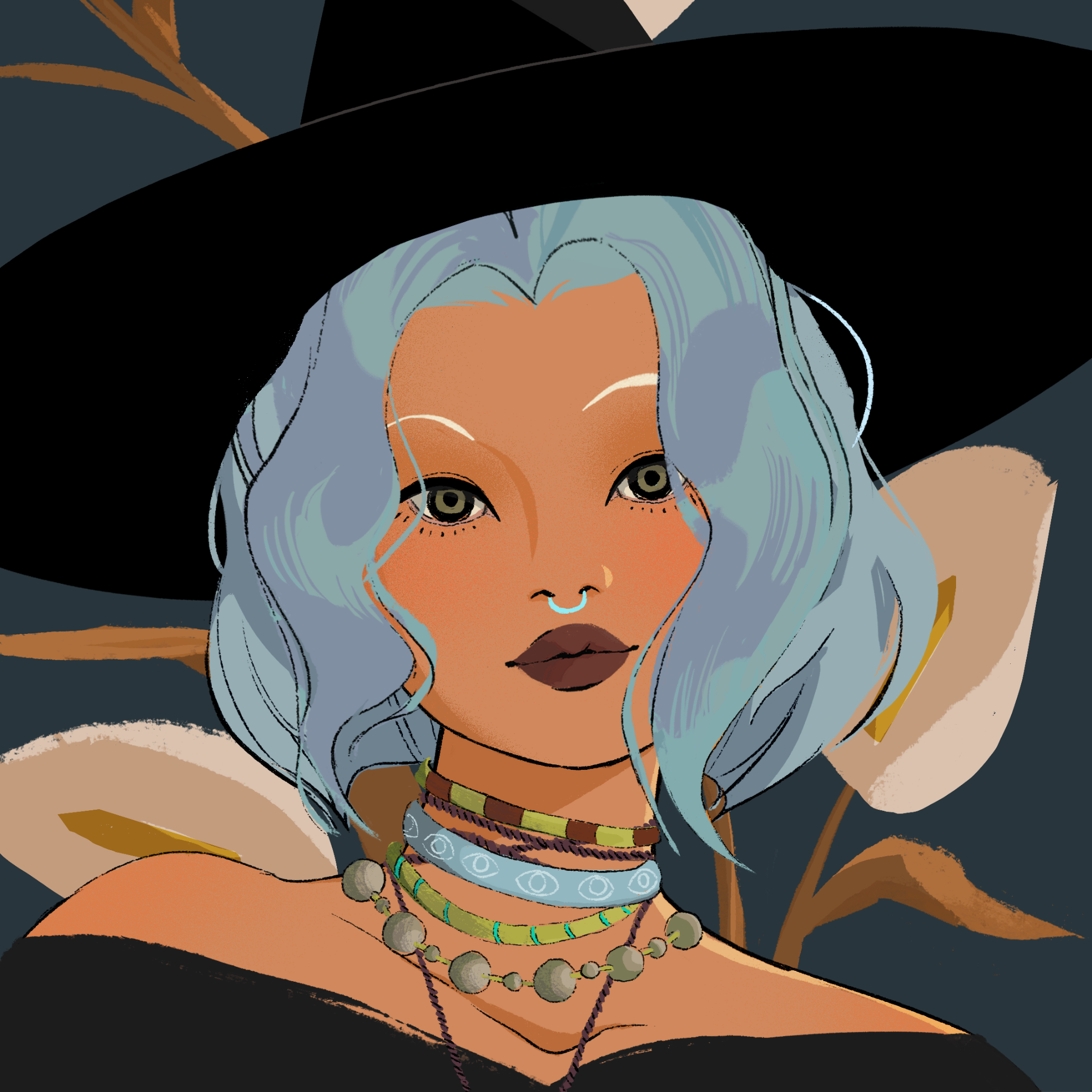 a portrait of Cereme, the unruly pandemonium