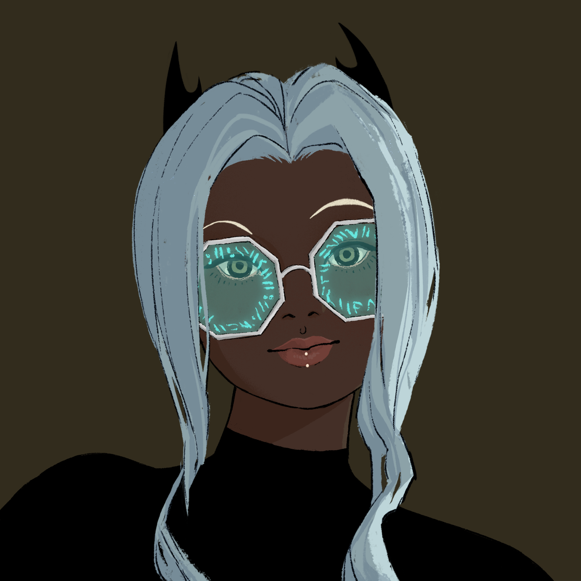 a portrait of Carina, the metaphysical thermoscope