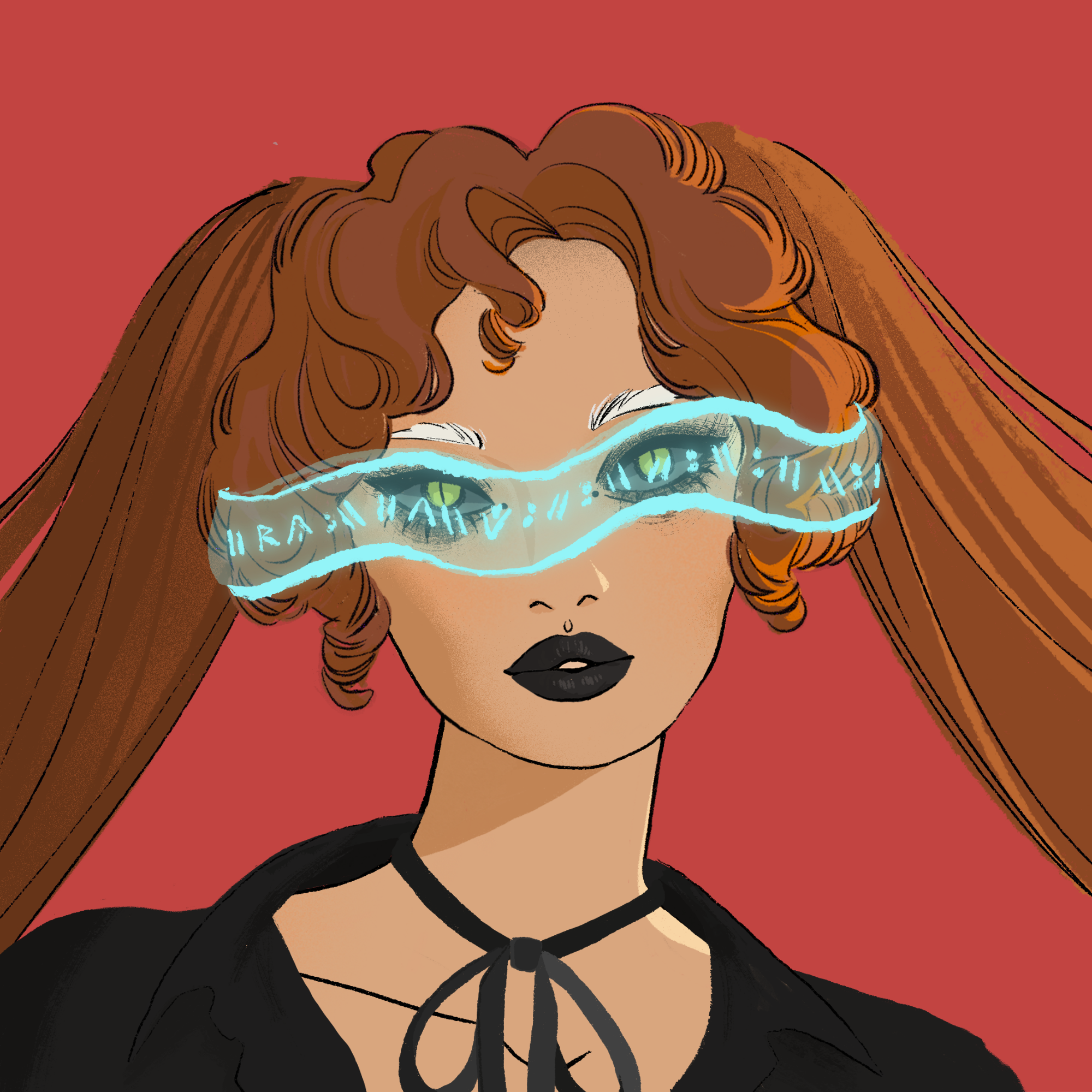 a portrait of Procyon the immutable