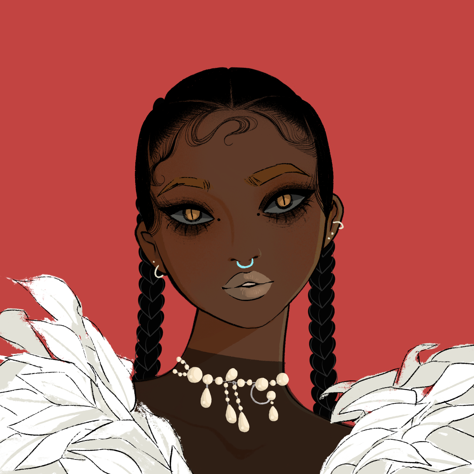 a portrait of Bohrium the shaded