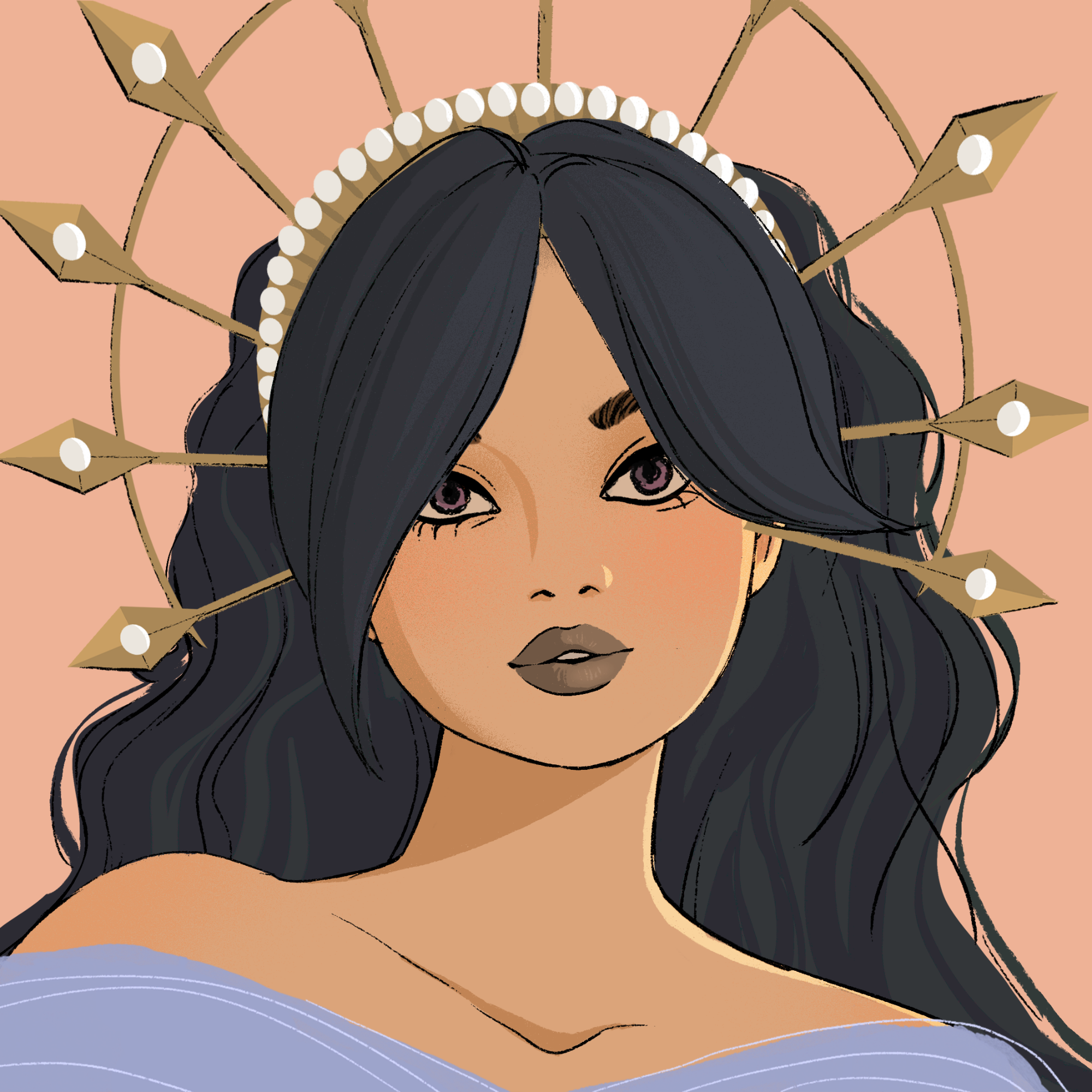 a portrait of Tourmaline of the vivarium