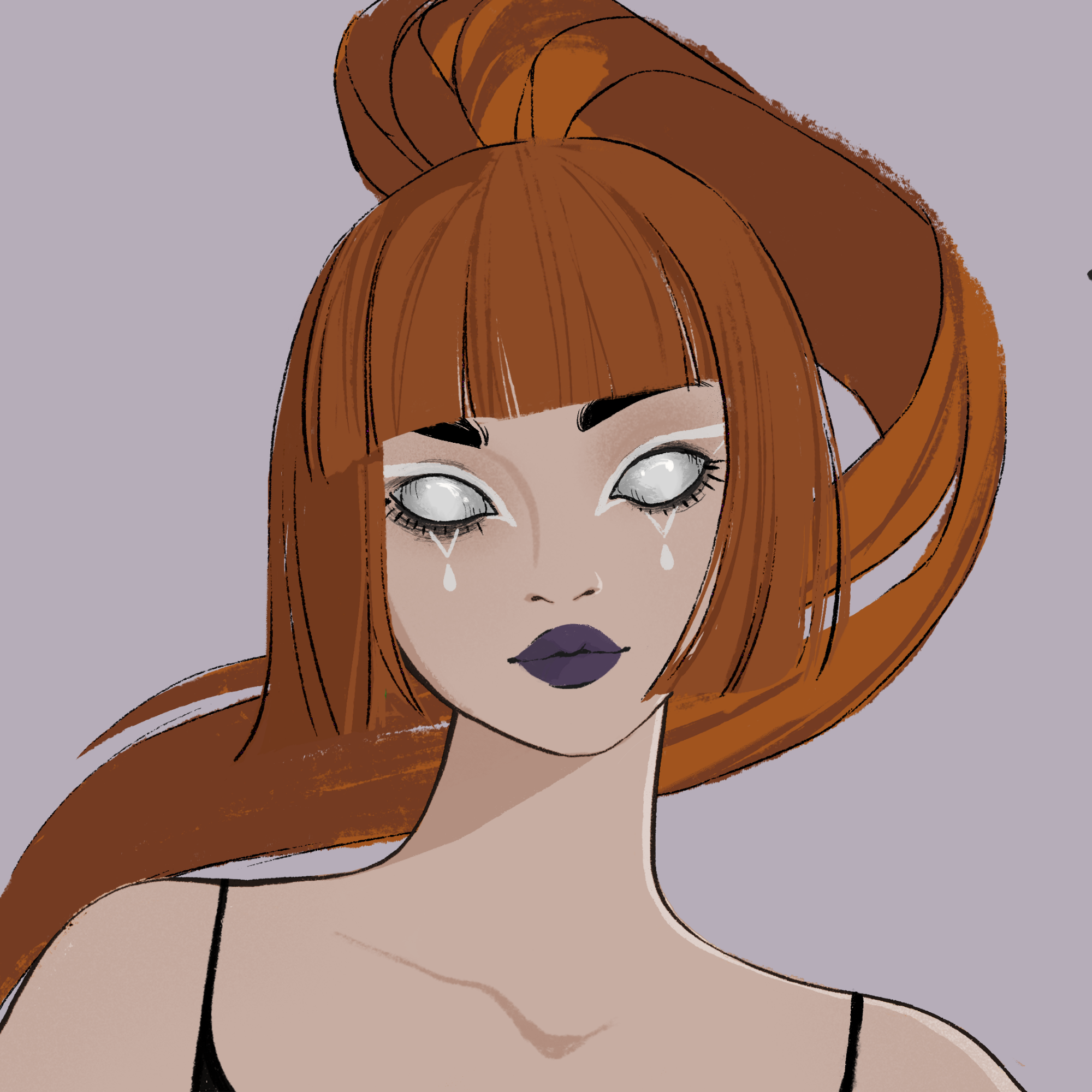 a portrait of Posy of the wastes