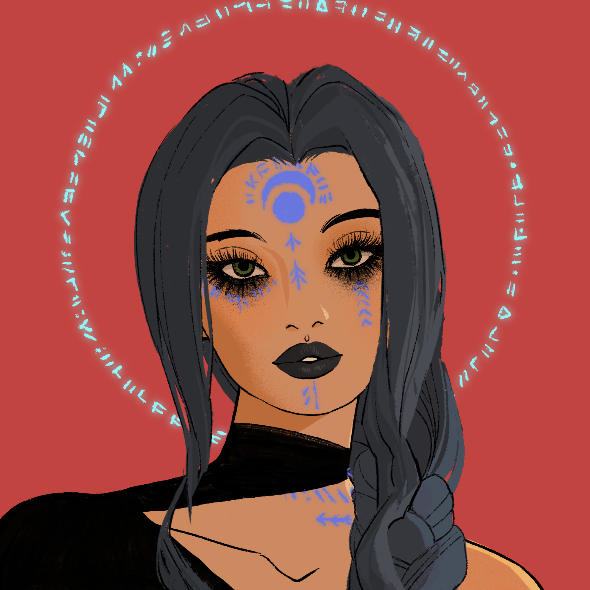 a portrait of Apprentice compass