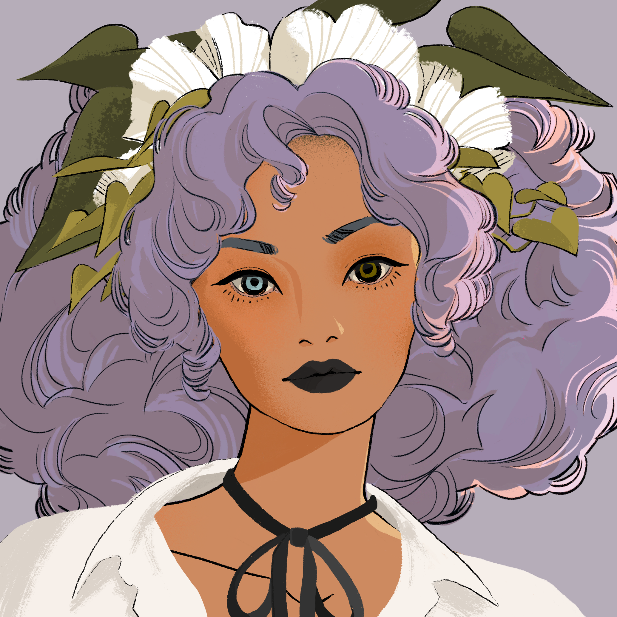 a portrait of Granny bramble