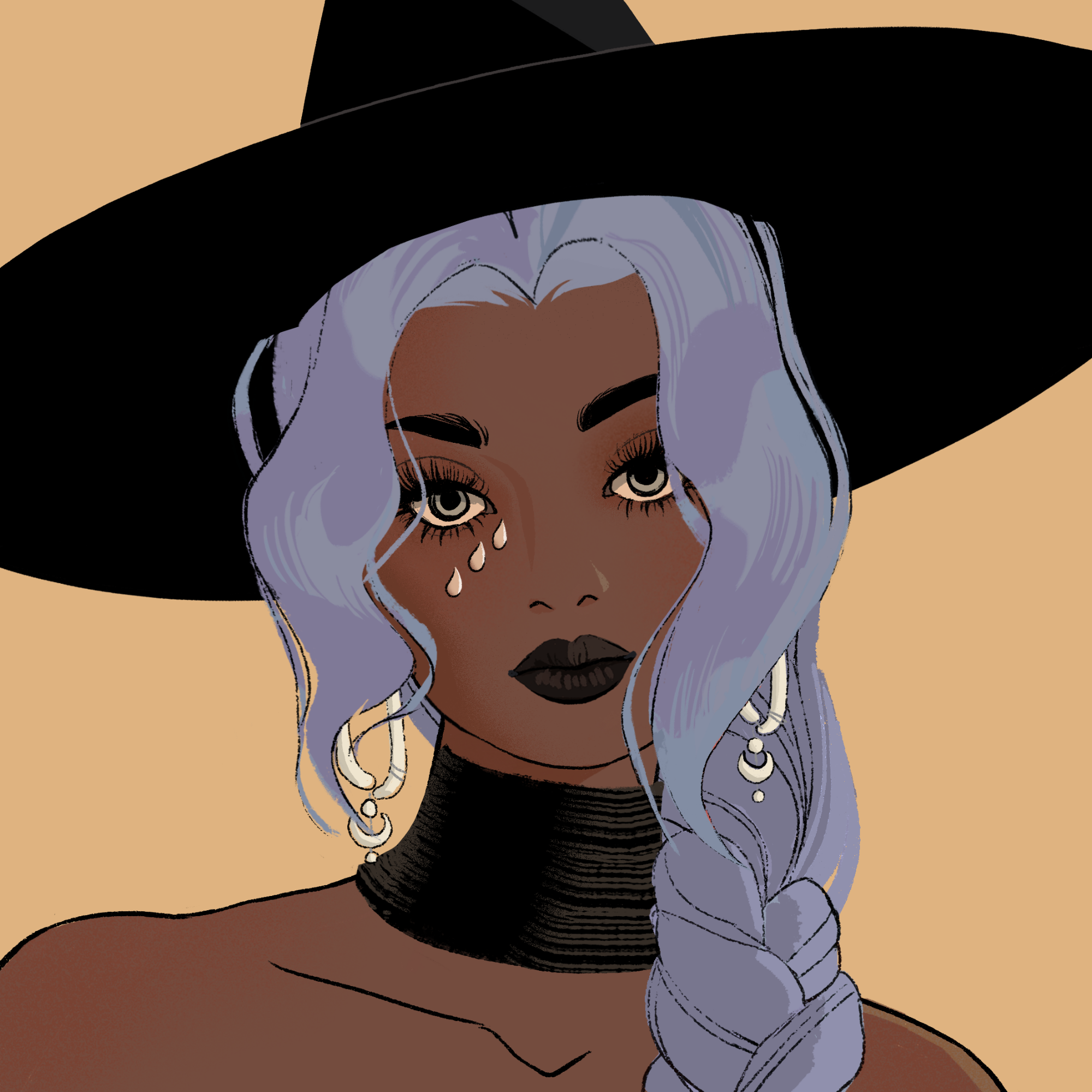 a portrait of Marri the impassible