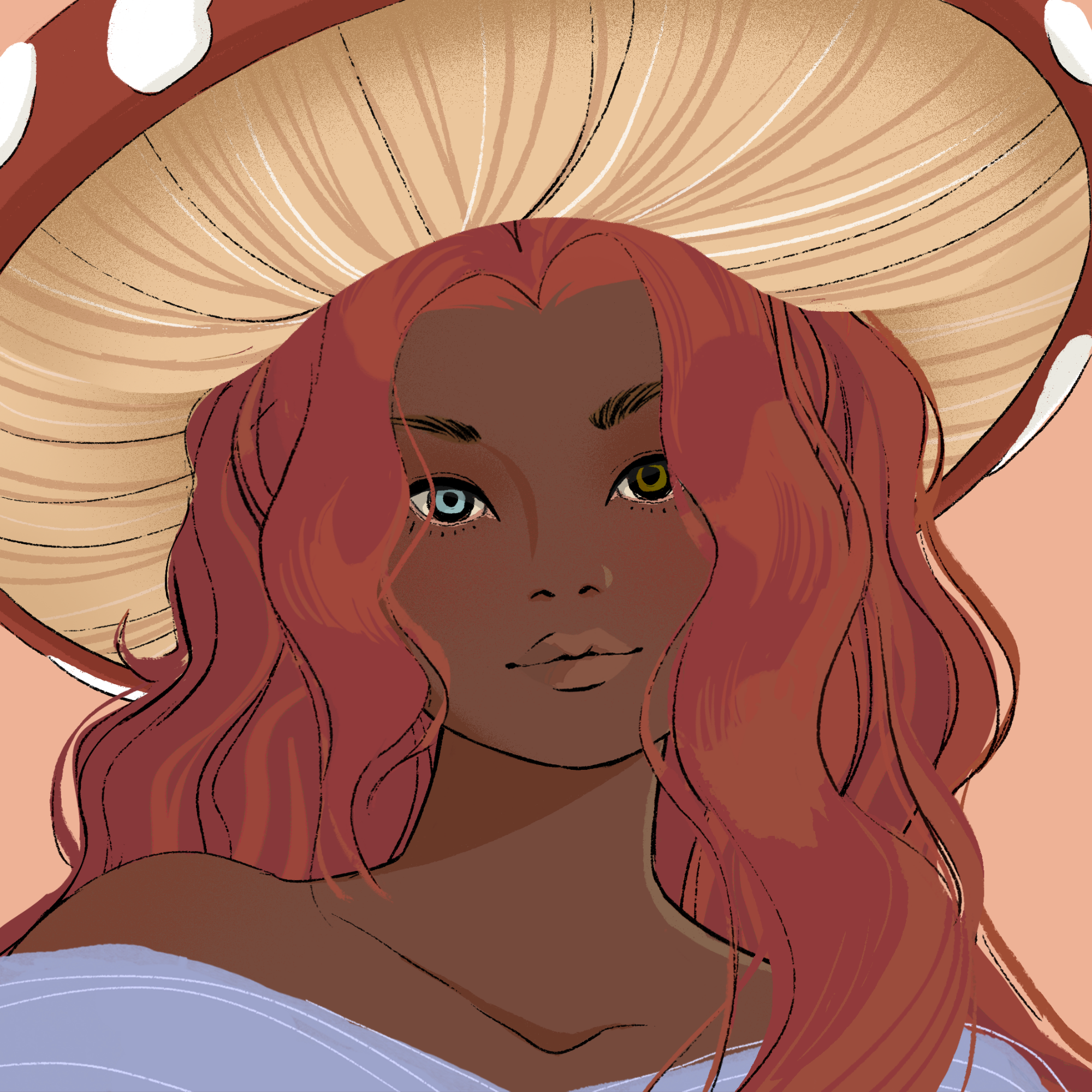 a portrait of Horseradish of the woods