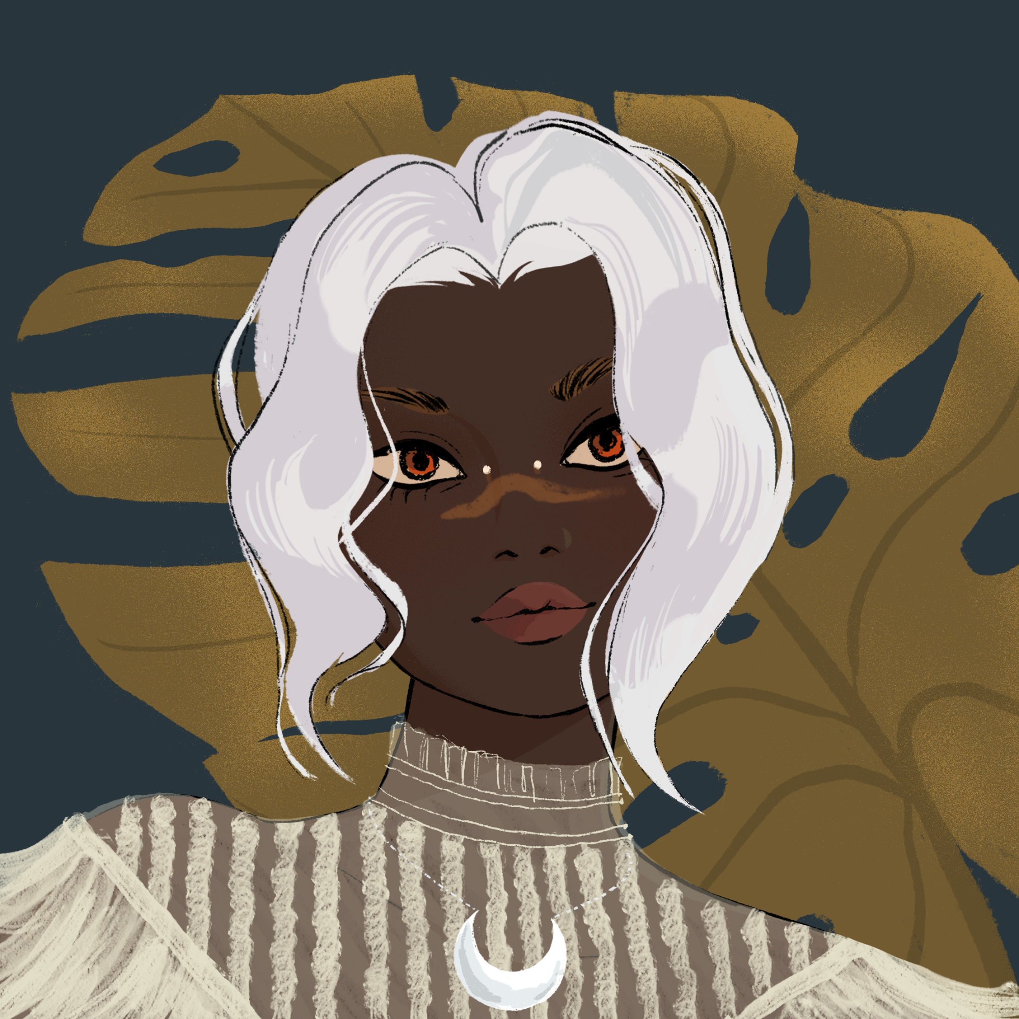 a portrait of Cerium, the mahogany mace