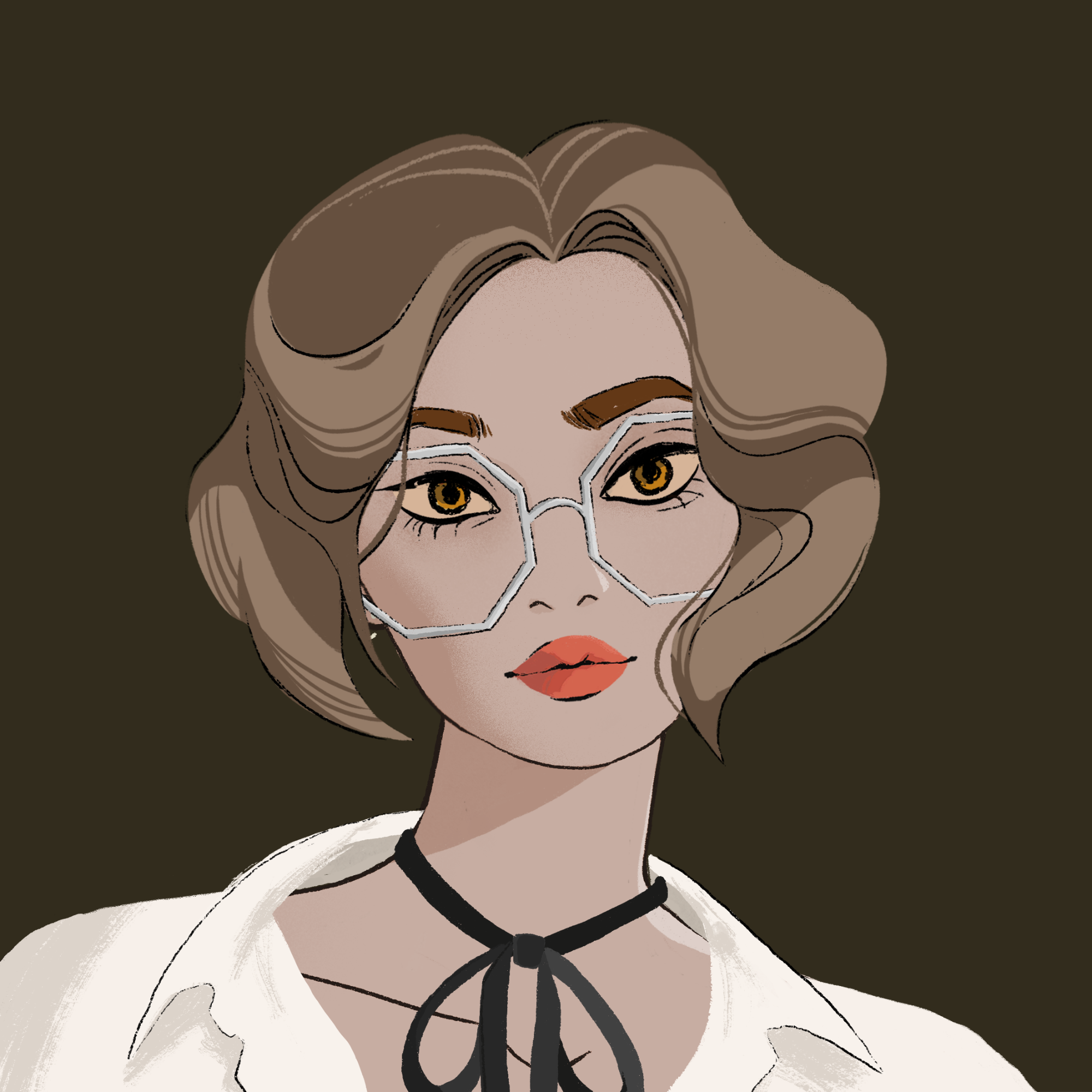 a portrait of Potato oat