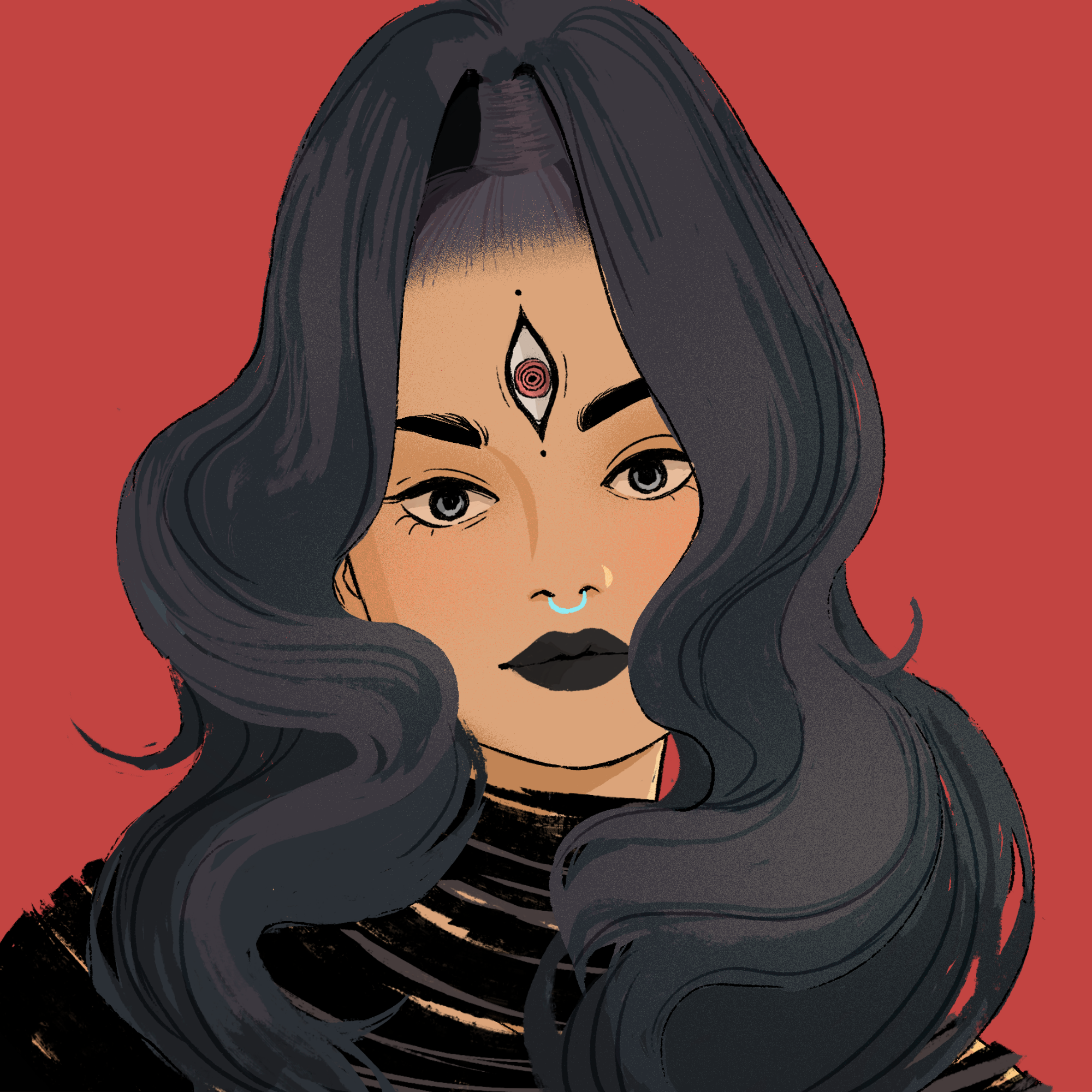 a portrait of Wildfire