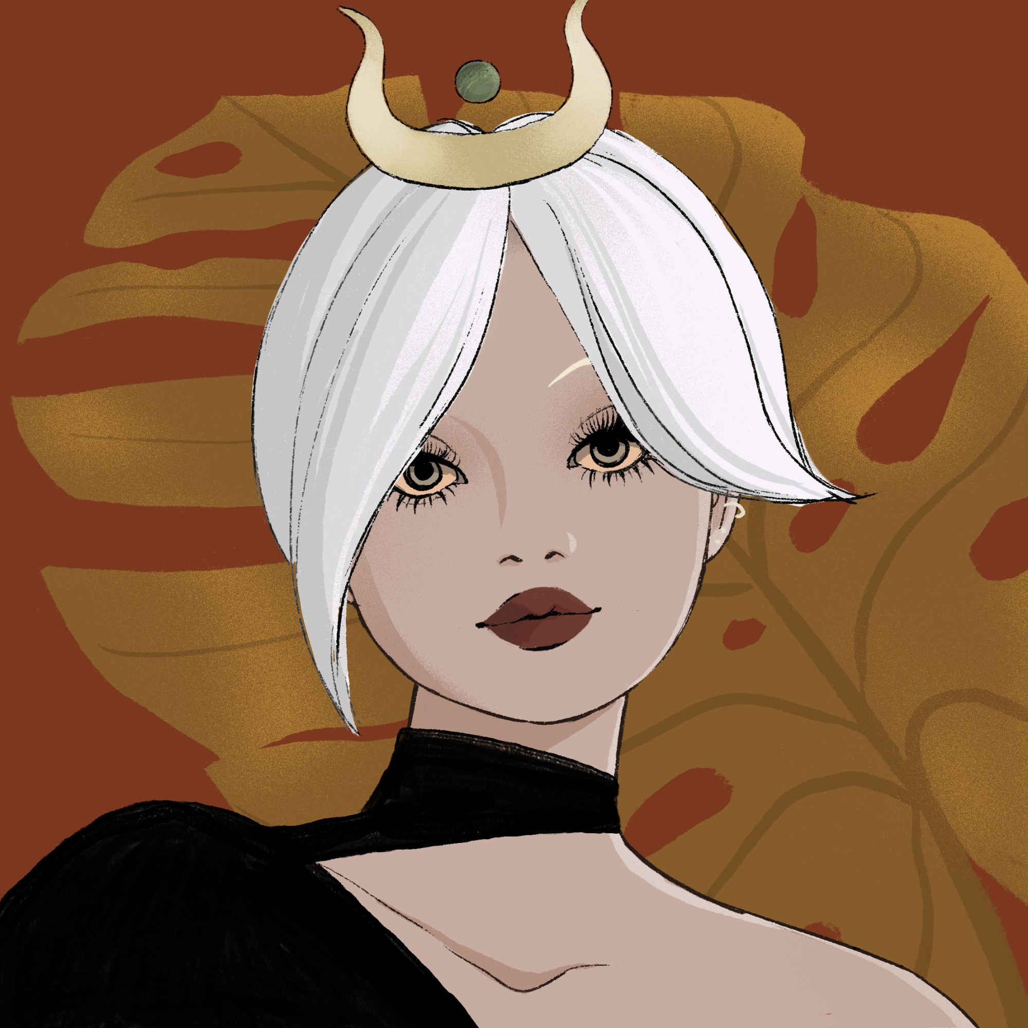 a portrait of Madam cashmere