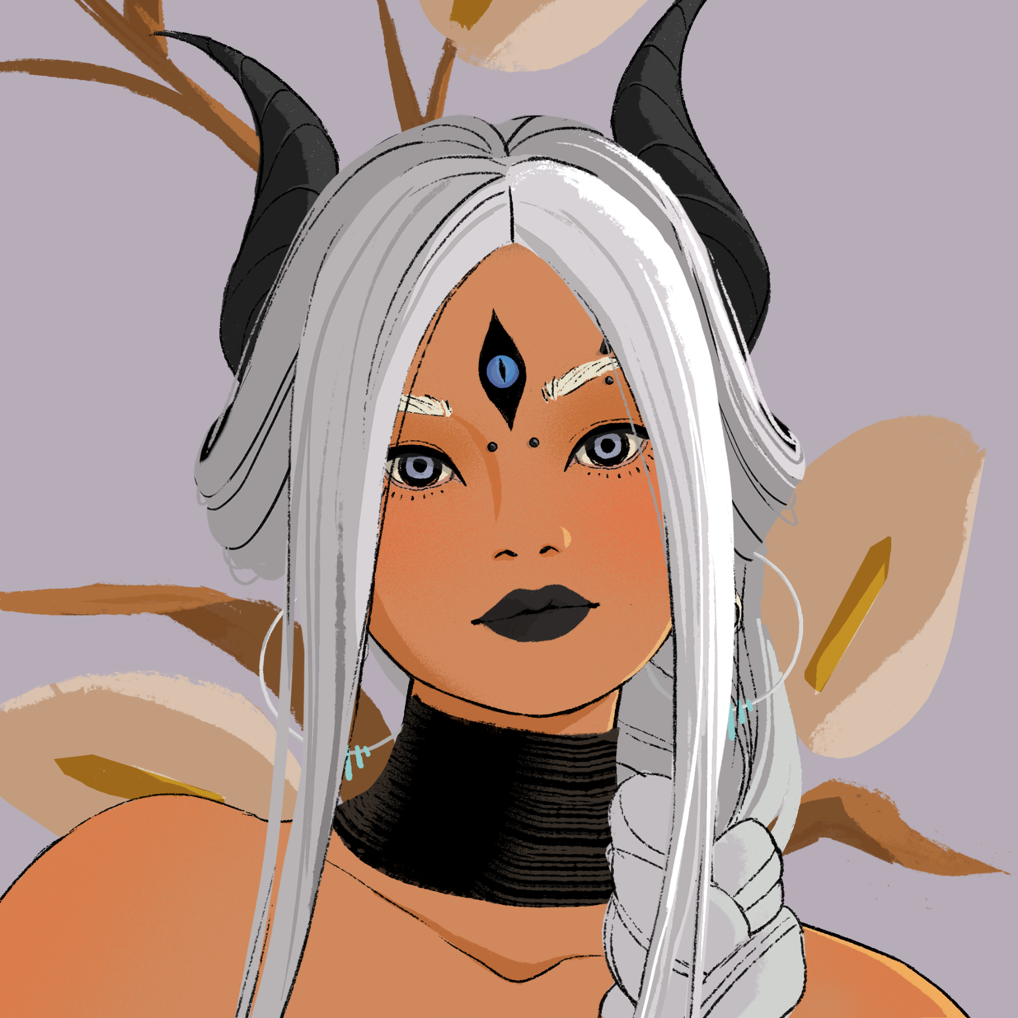 a portrait of Devotee wildfire