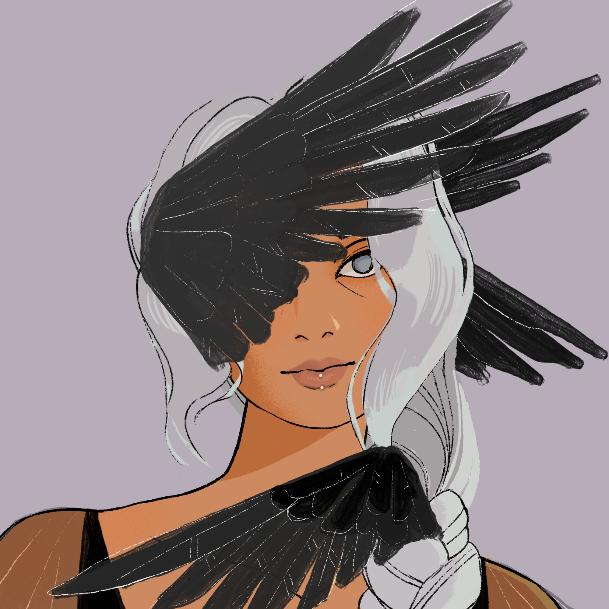 a portrait of Manganese, the deathless ghost