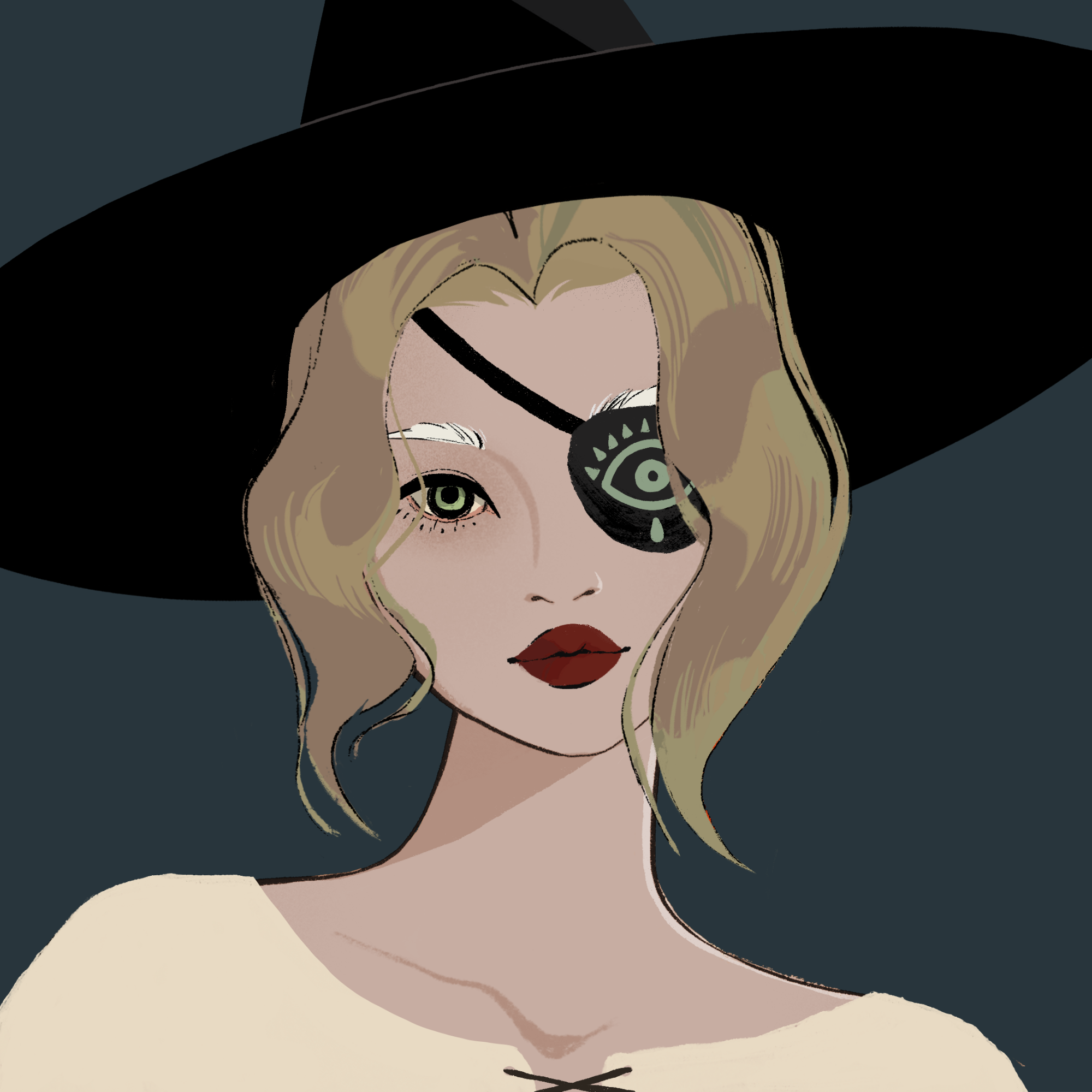 a portrait of Elderberry, the mercurial daydream