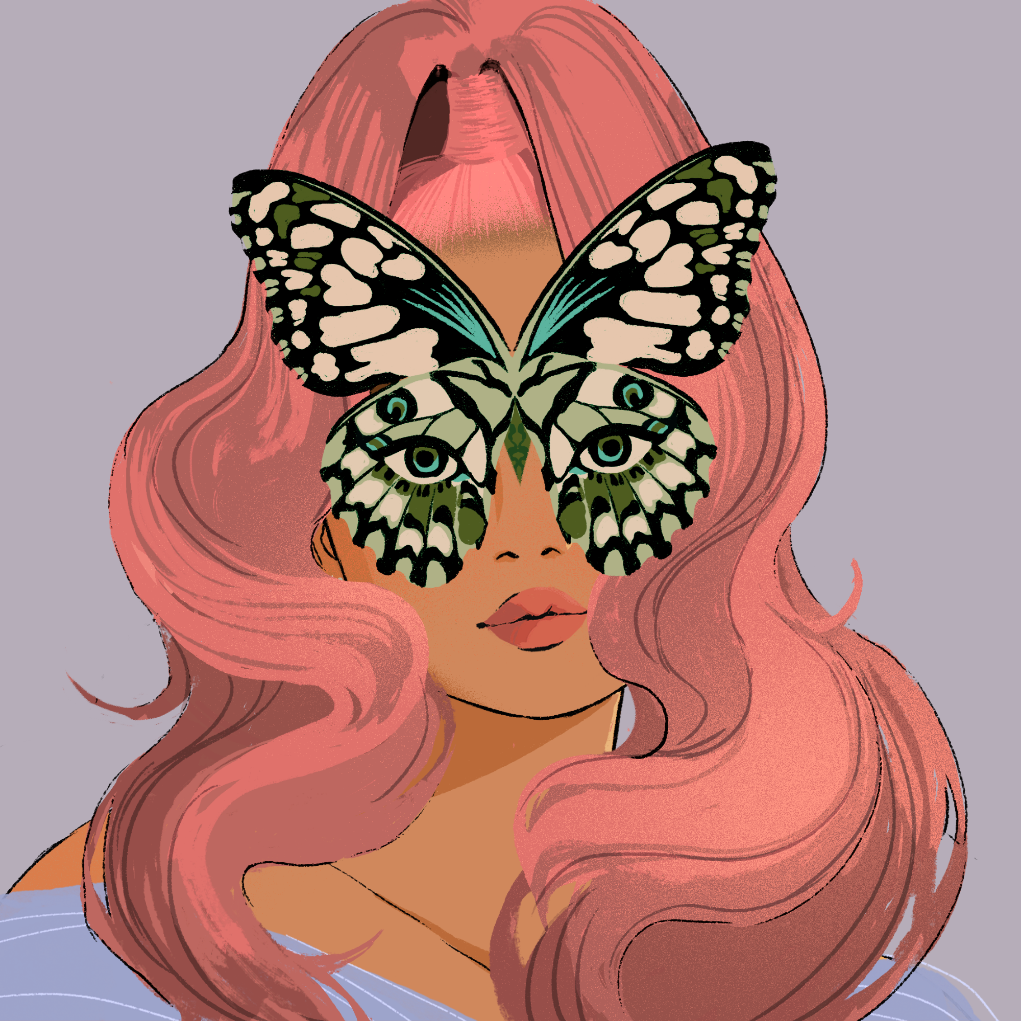 a portrait of Chives of the wastes