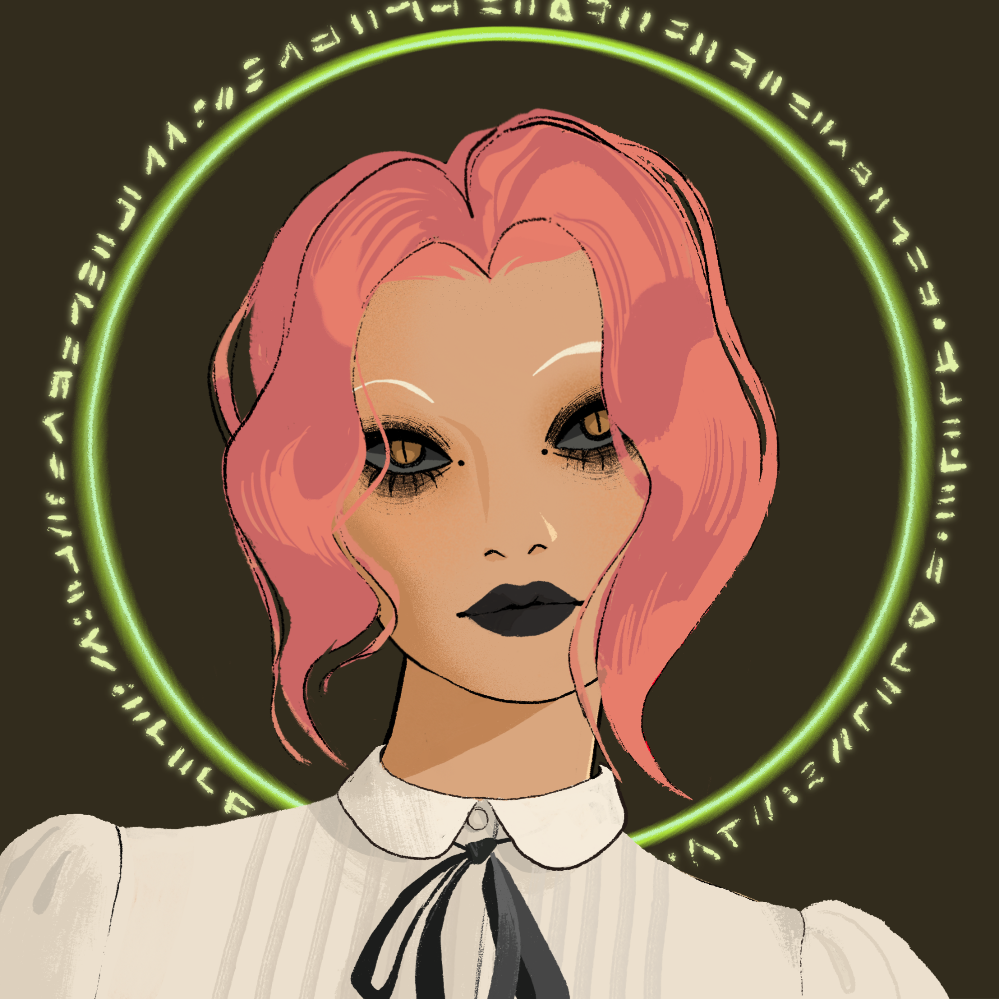 a portrait of Professor map