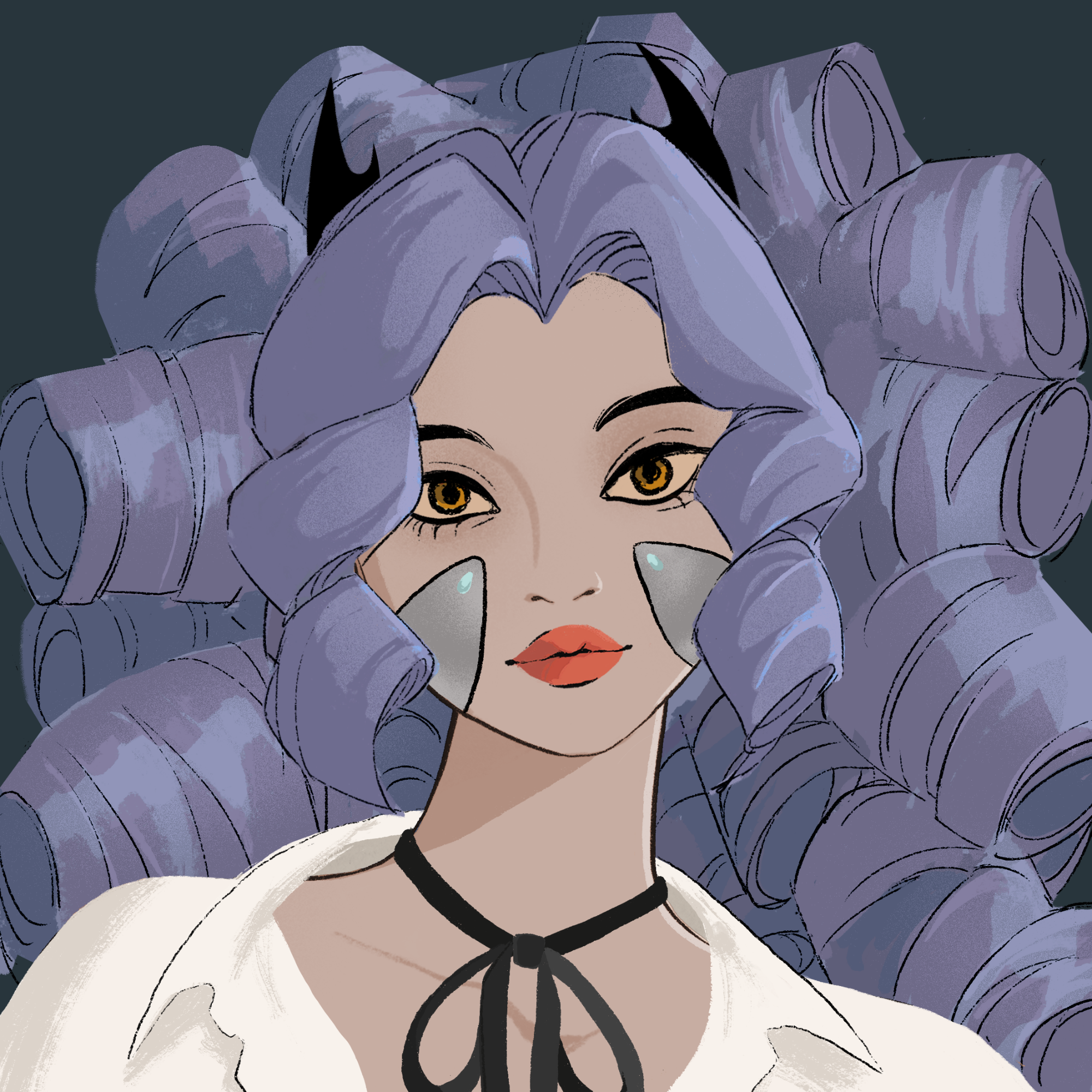 a portrait of Siphon the prim