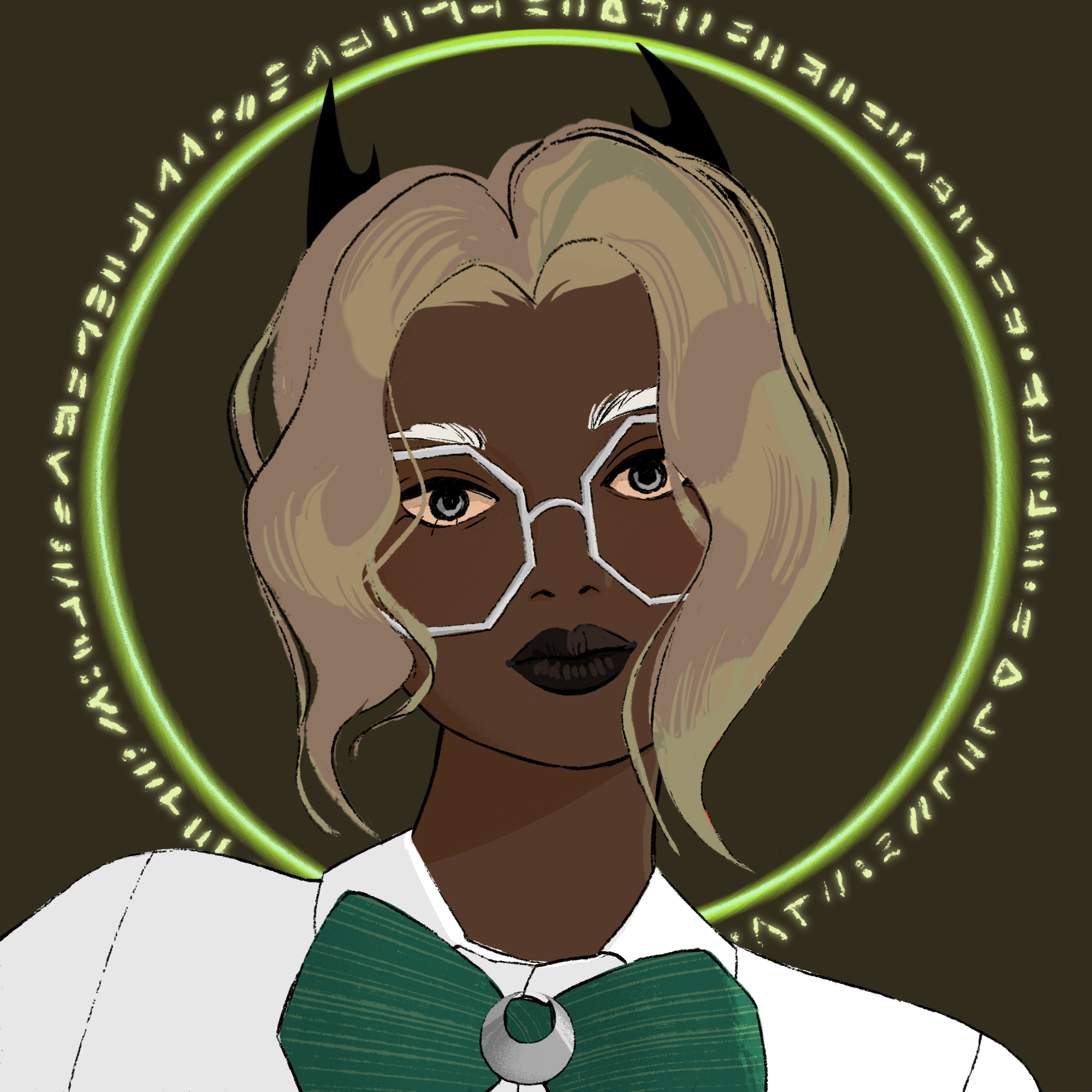 a portrait of Capella the apt