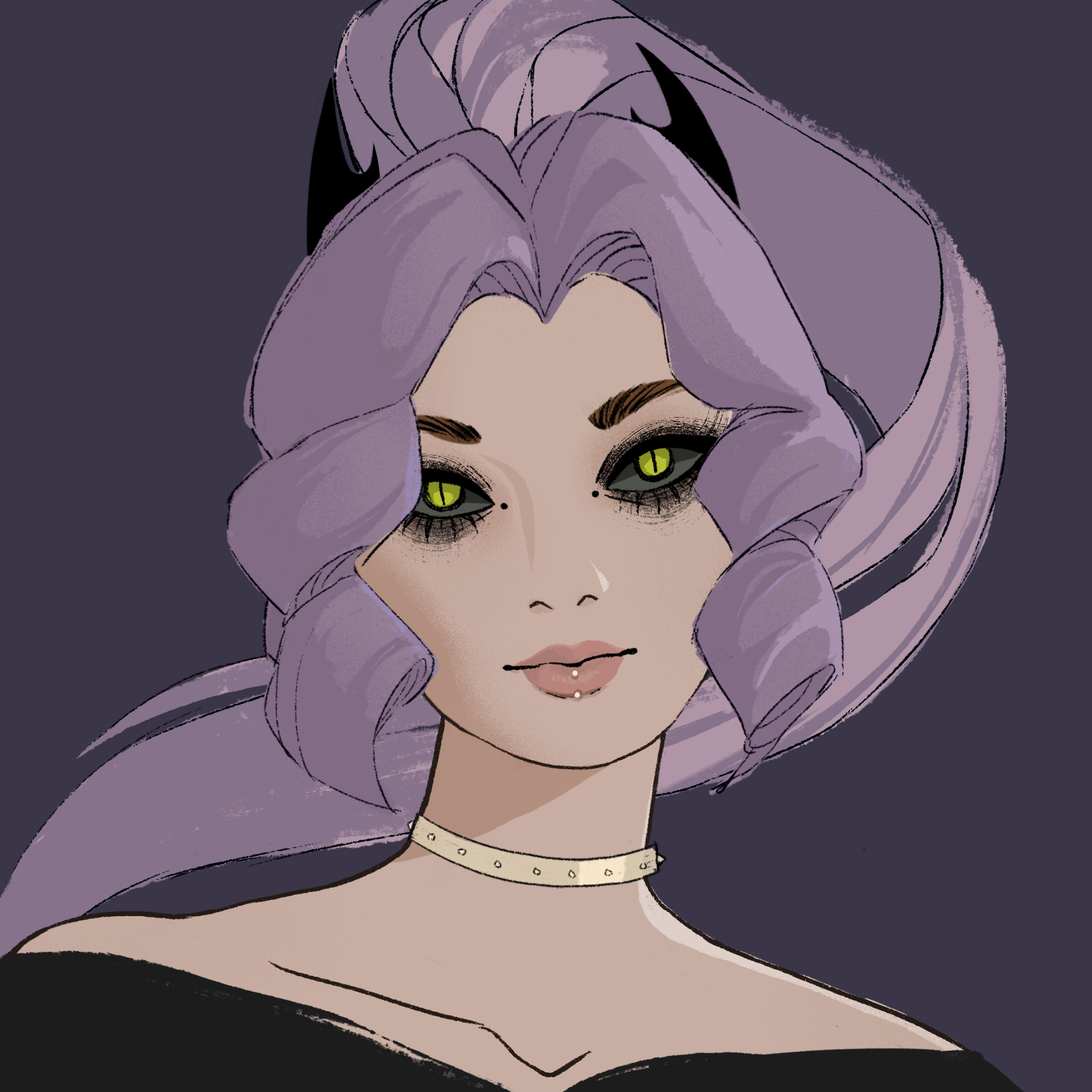 a portrait of Aquila, the arcane metronome