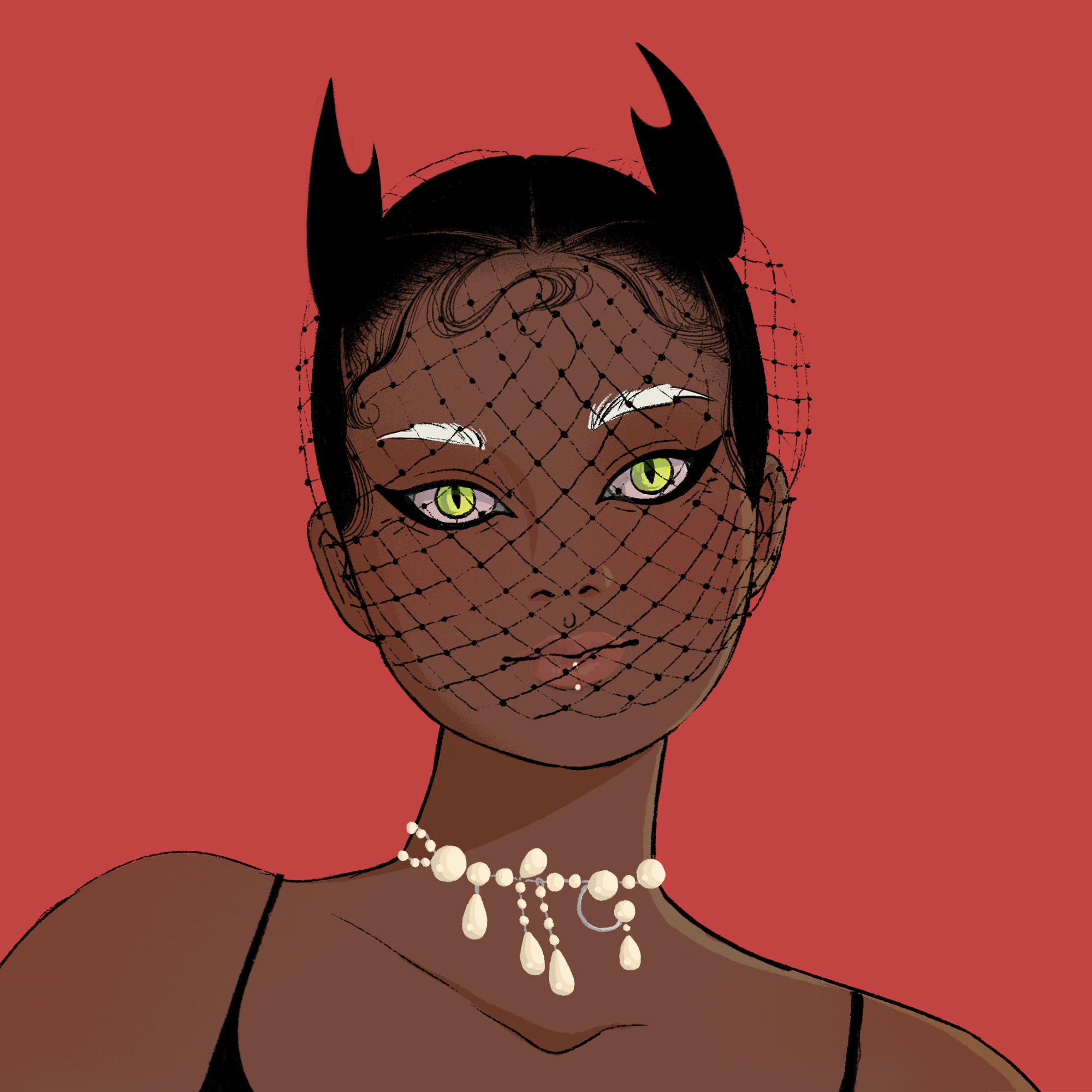 a portrait of Limba, the merlot dimension